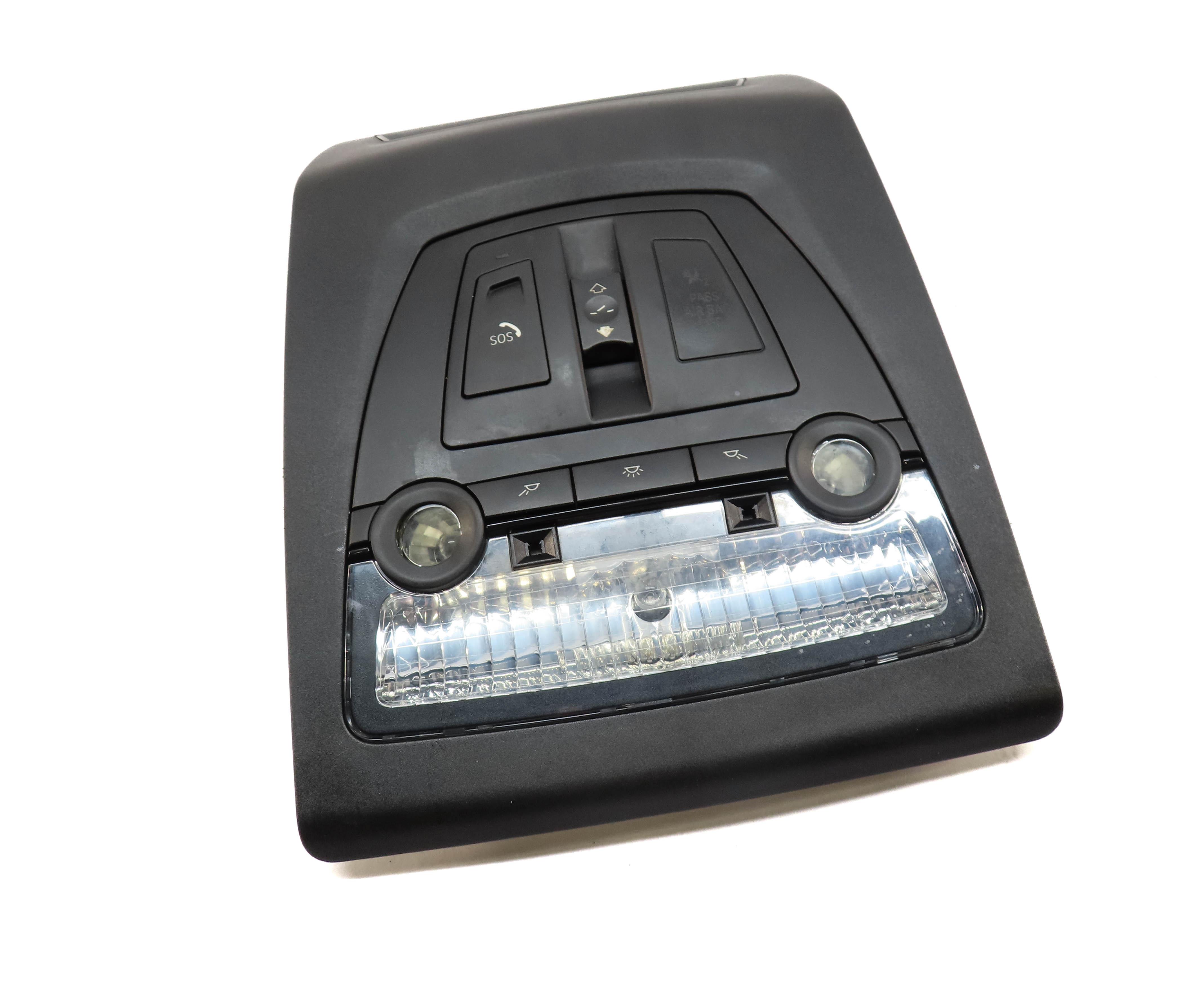 2011 BMW 535i (F10) FRONT DOMELIGHT MAP READING COURTESY DOME LIGHT LAMP (BLACK) — exact item pictured