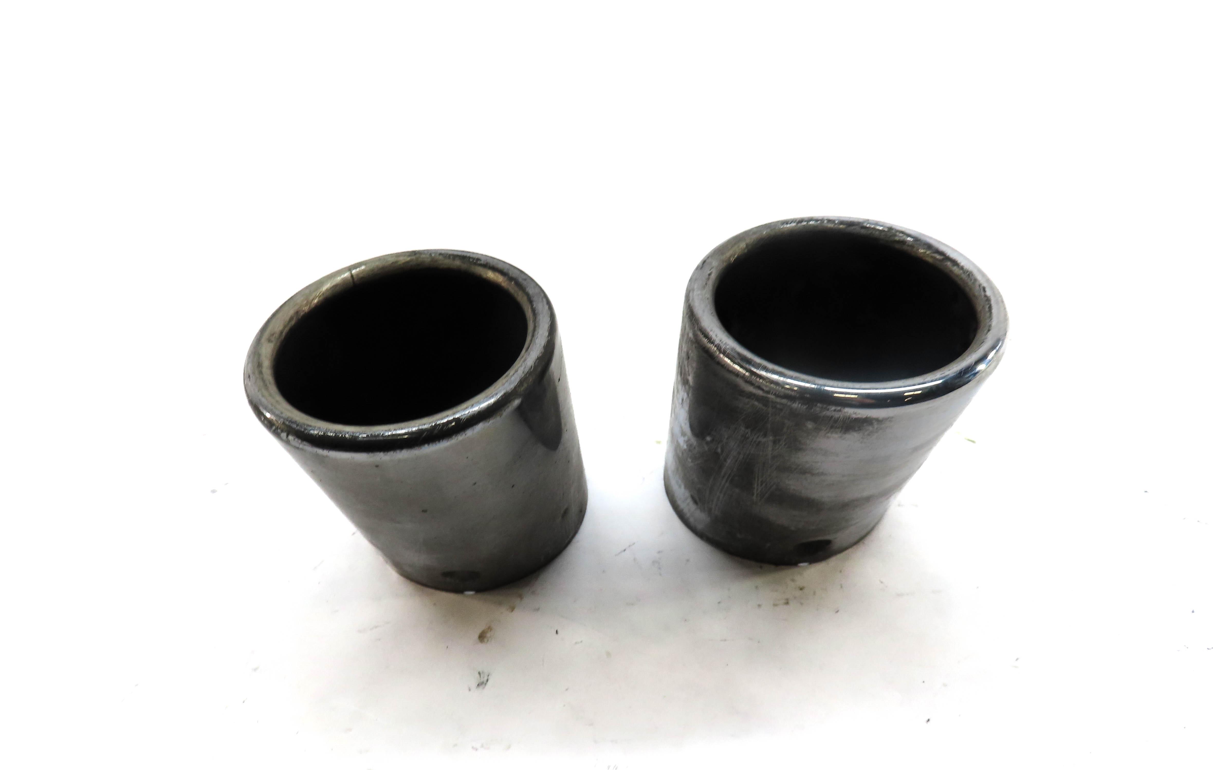 11-13 BMW X3 (F25) 3.0L TURBO N55 MUFFLER LEFT & RIGHT METAL EXHAUST TIP SET/2 — exact item pictured