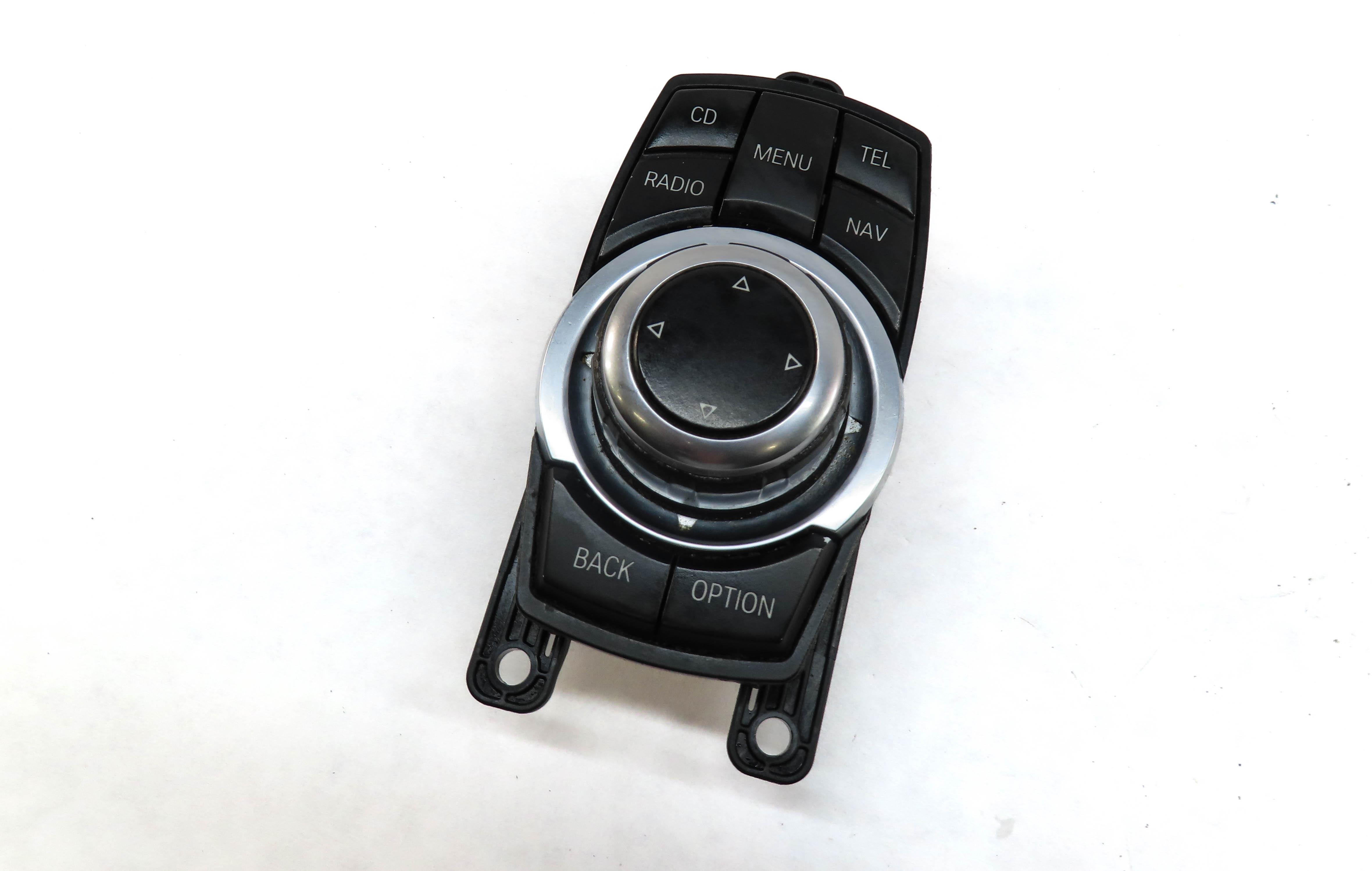 2011 BMW X3 (F25) iDRIVE NAVIGATION MEDIA CONTROL KNOB SWITCH (4 PIN) 9253944 — exact item pictured