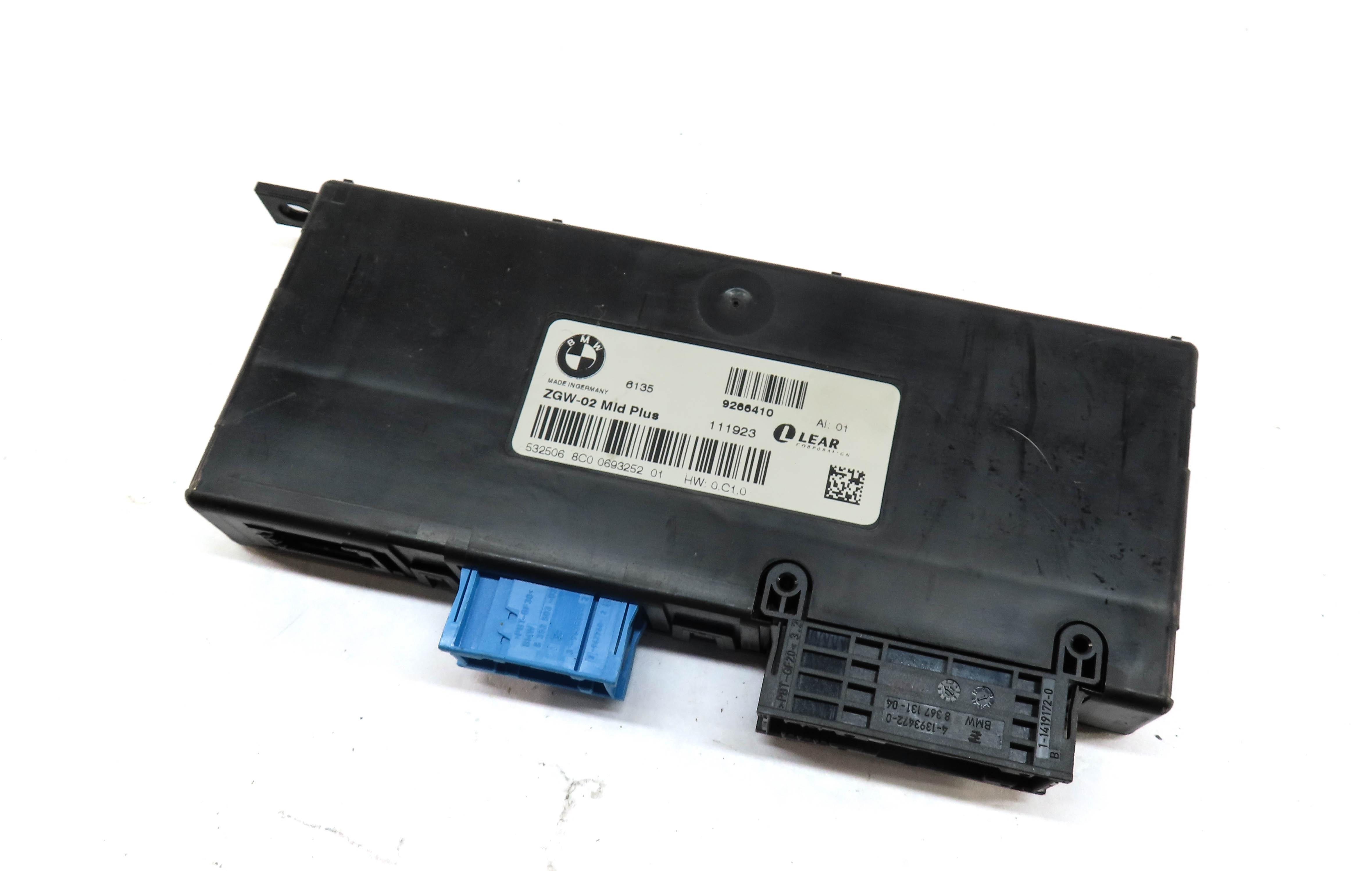 2011-2018 BMW X3 X4 (F25 F26) CENTRAL GATEWAY CONTROL MODULE COMPUTER — exact item pictured