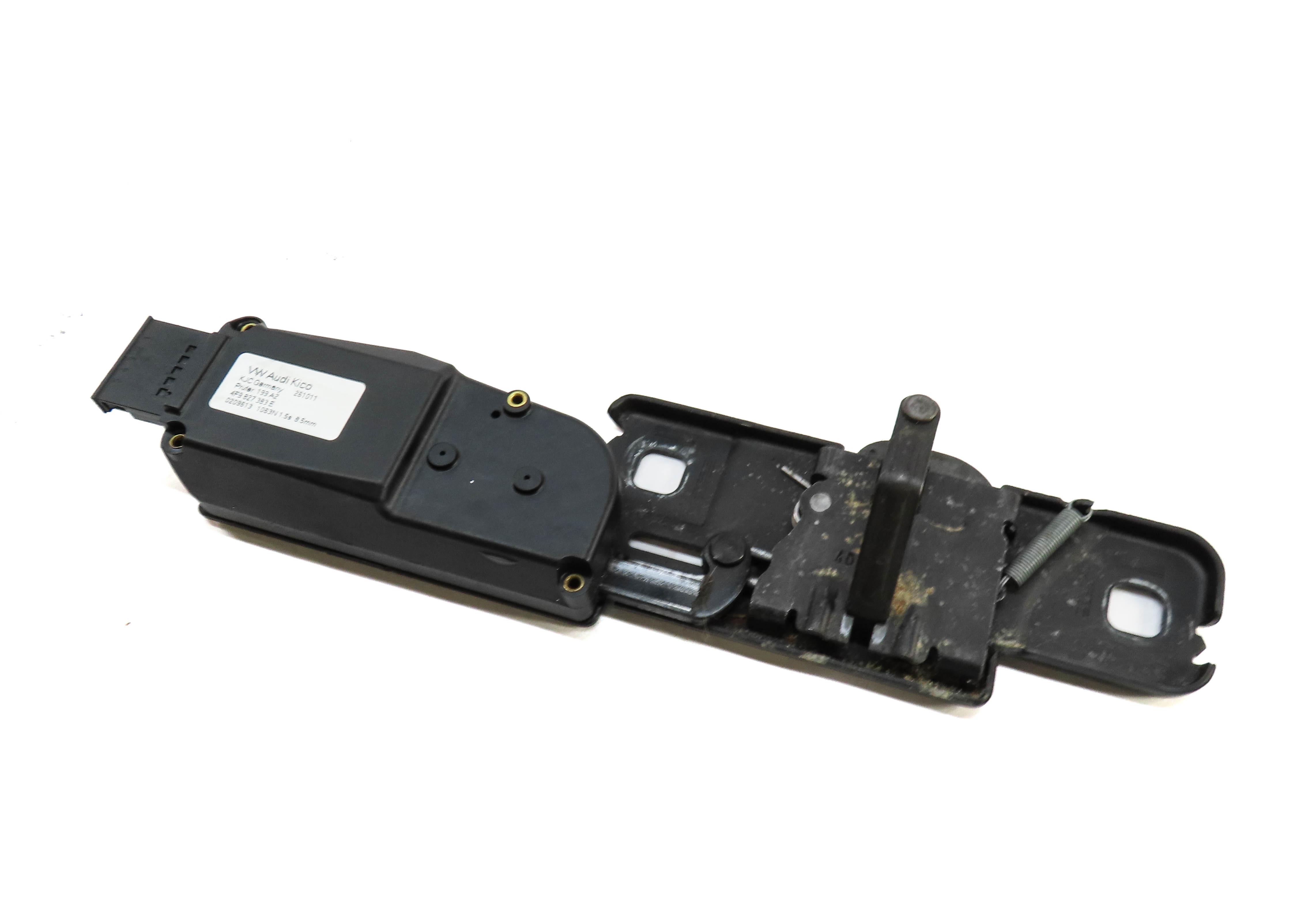 2012 AUDI Q7 (4L) REAR TRUNK LOCK LATCH STRIKER PLATE ACTUATOR MOTOR — exact item pictured