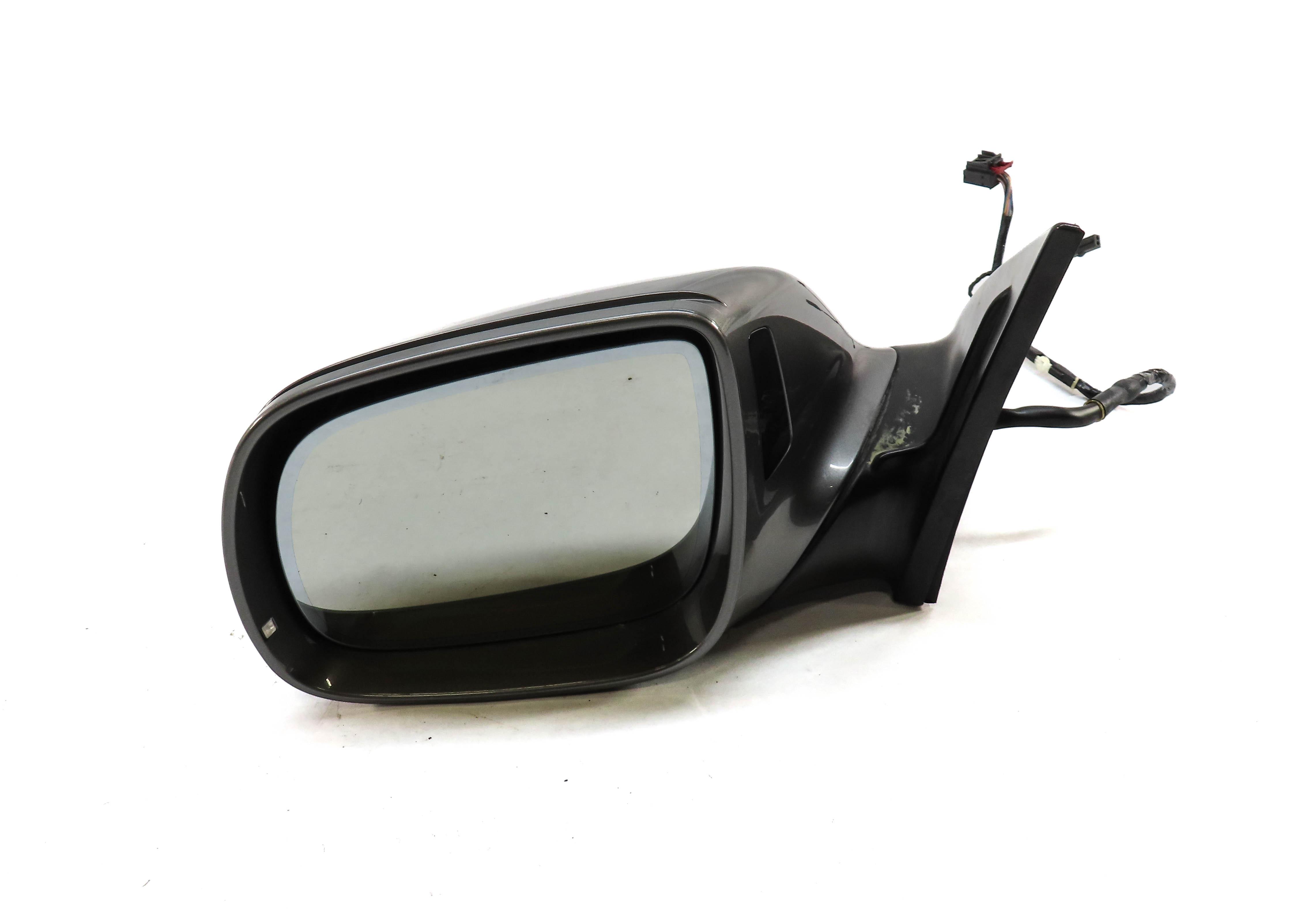 2010-2012 AUDI Q7 (4L) LEFT P-FOLD AUTODIM MEMORY DOOR MIRROR (GRAPHITE GRAY) — exact item pictured