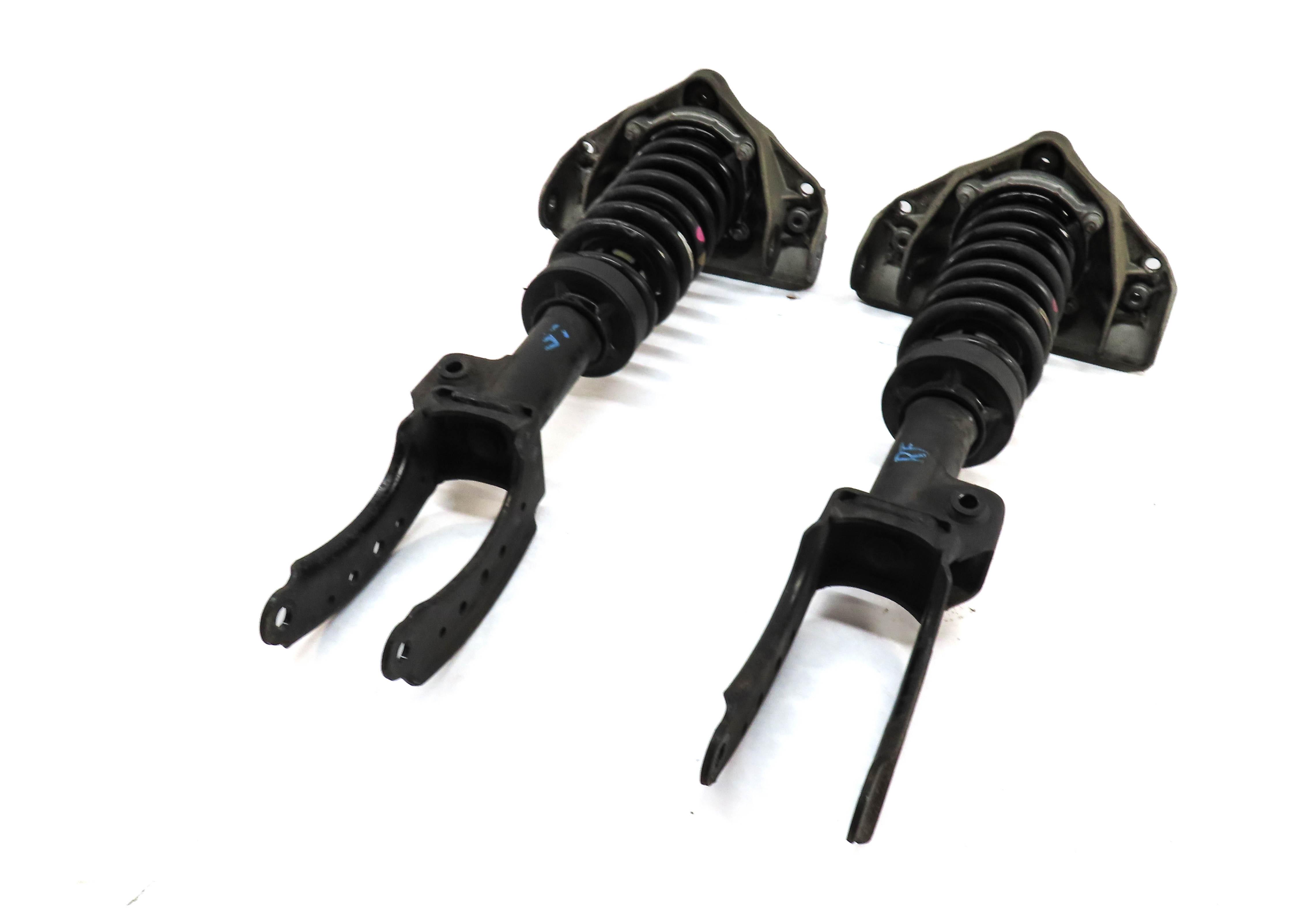 2007-2015 AUDI Q7 (4L) FRONT LEFT & RIGHT COMFORT SUSPENSION SHOCK STRUT SET-2 — exact item pictured
