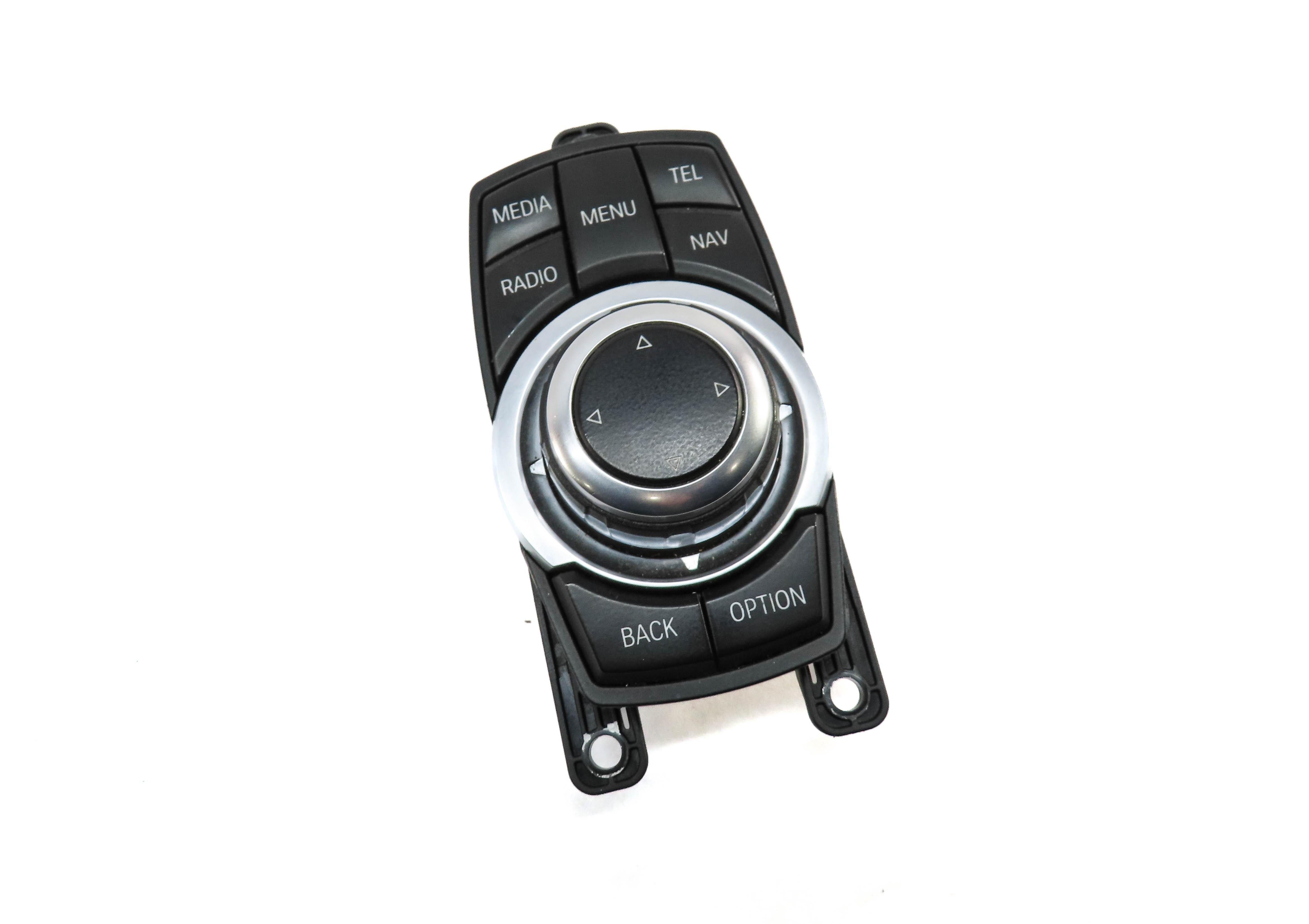 2013 BMW M5 (F10) FRONT CENTER CONSOLE iDRIVE MEDIA CONTROL KNOB (4 PIN) 9286699 — exact item pictured
