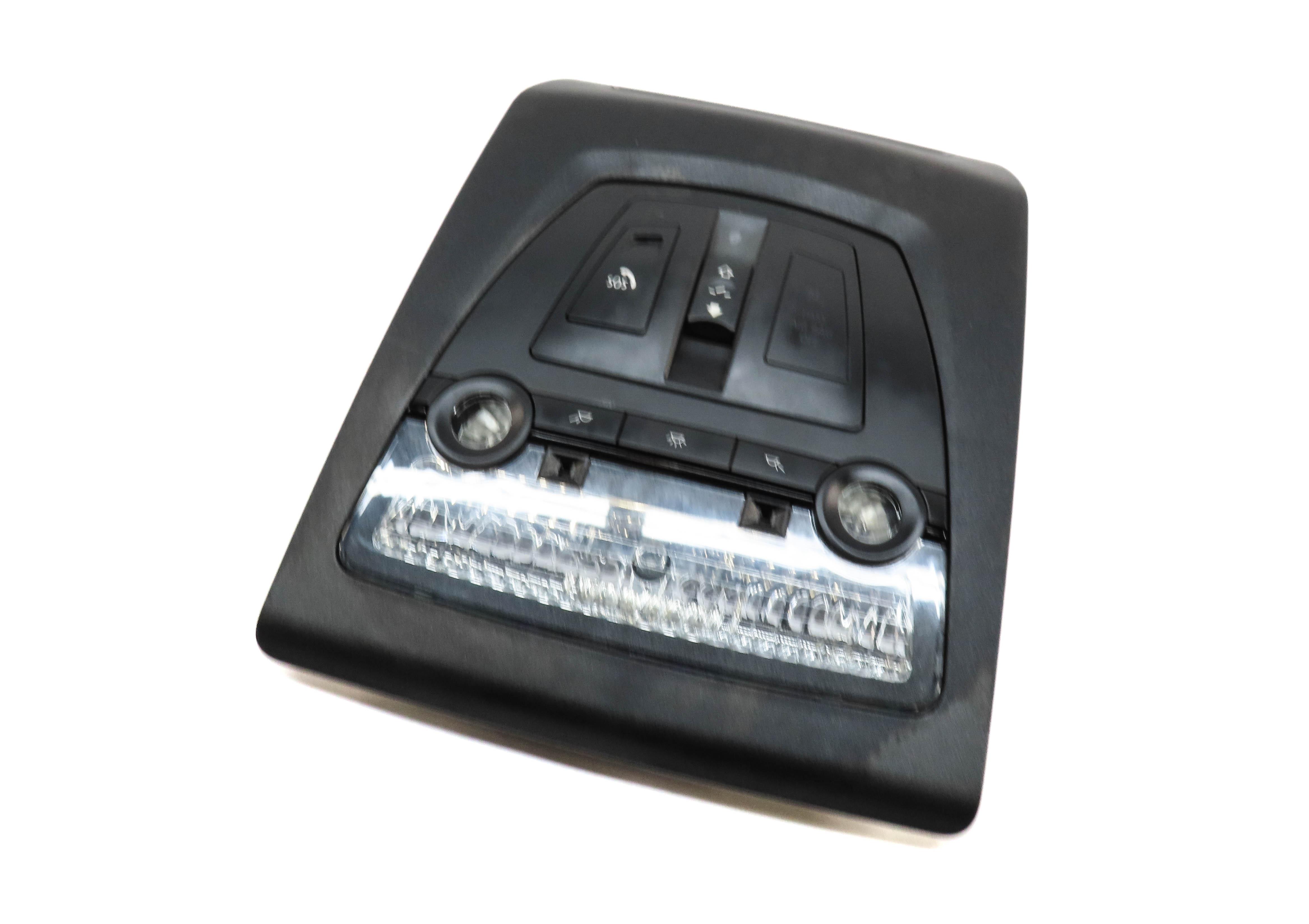 2013 BMW M5 (F10) FRONT ROOF OVERHEAD MAP READING DOME LIGHT (BLACK) — exact item pictured