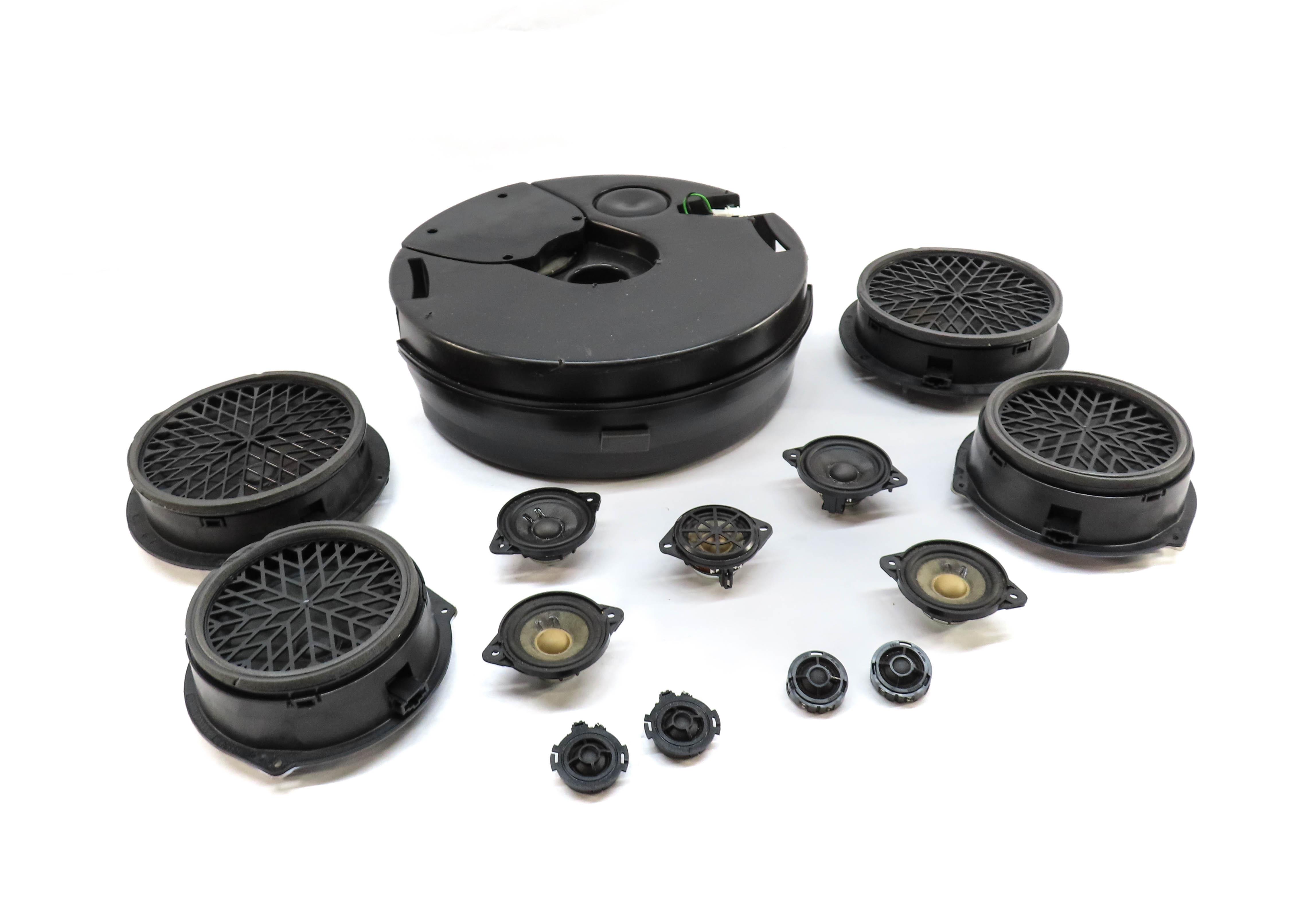 2015 AUDI SQ5 (B8) BANG & OLUFSEN SPEAKER WOOFER MIDRANGE TWEETER SET OF 14 — exact item pictured