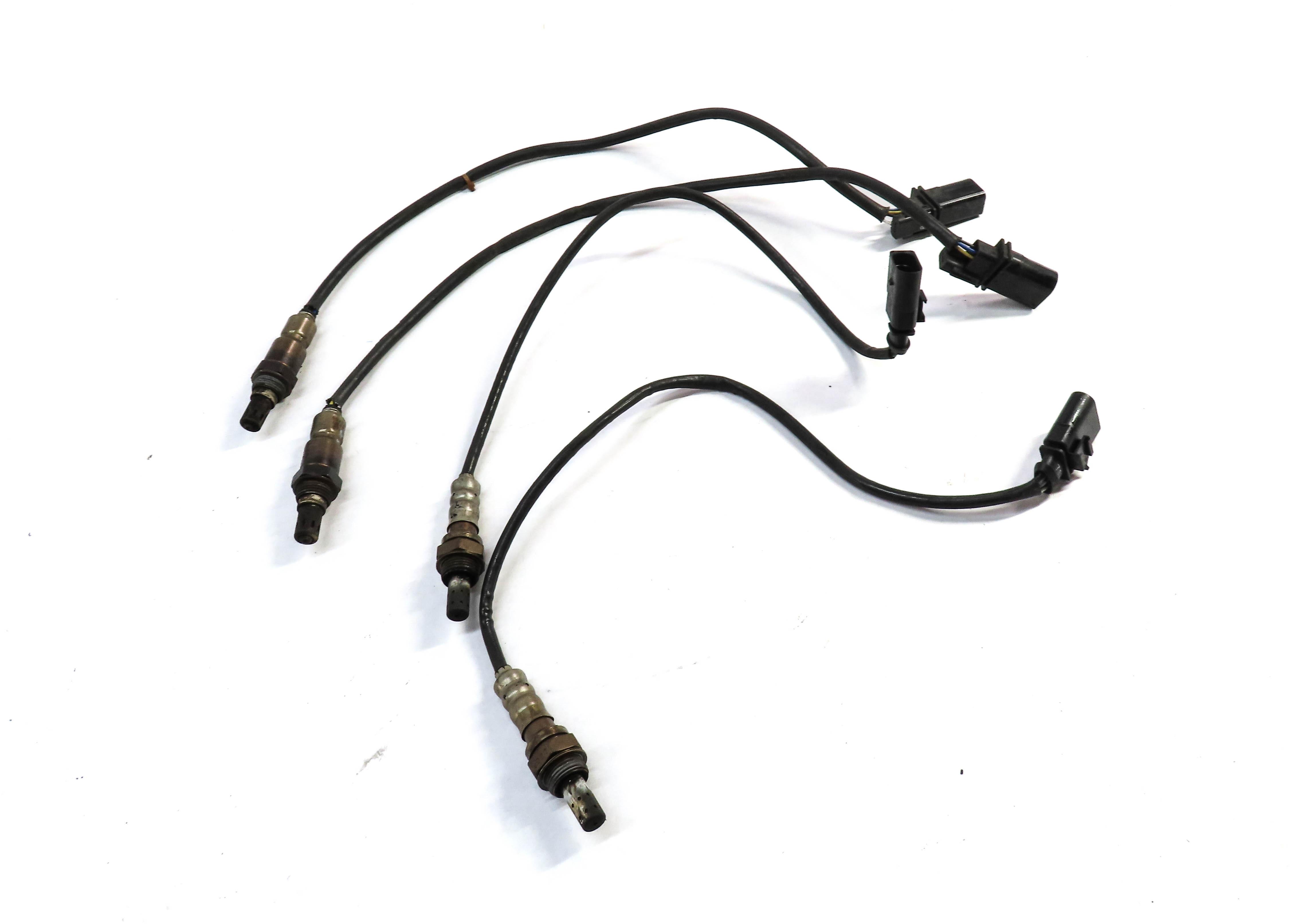2015 AUDI SQ5 (B8) 3.0L SUPER CTUD ENGINE OXYGEN SENSOR SET OF 4 — exact item pictured