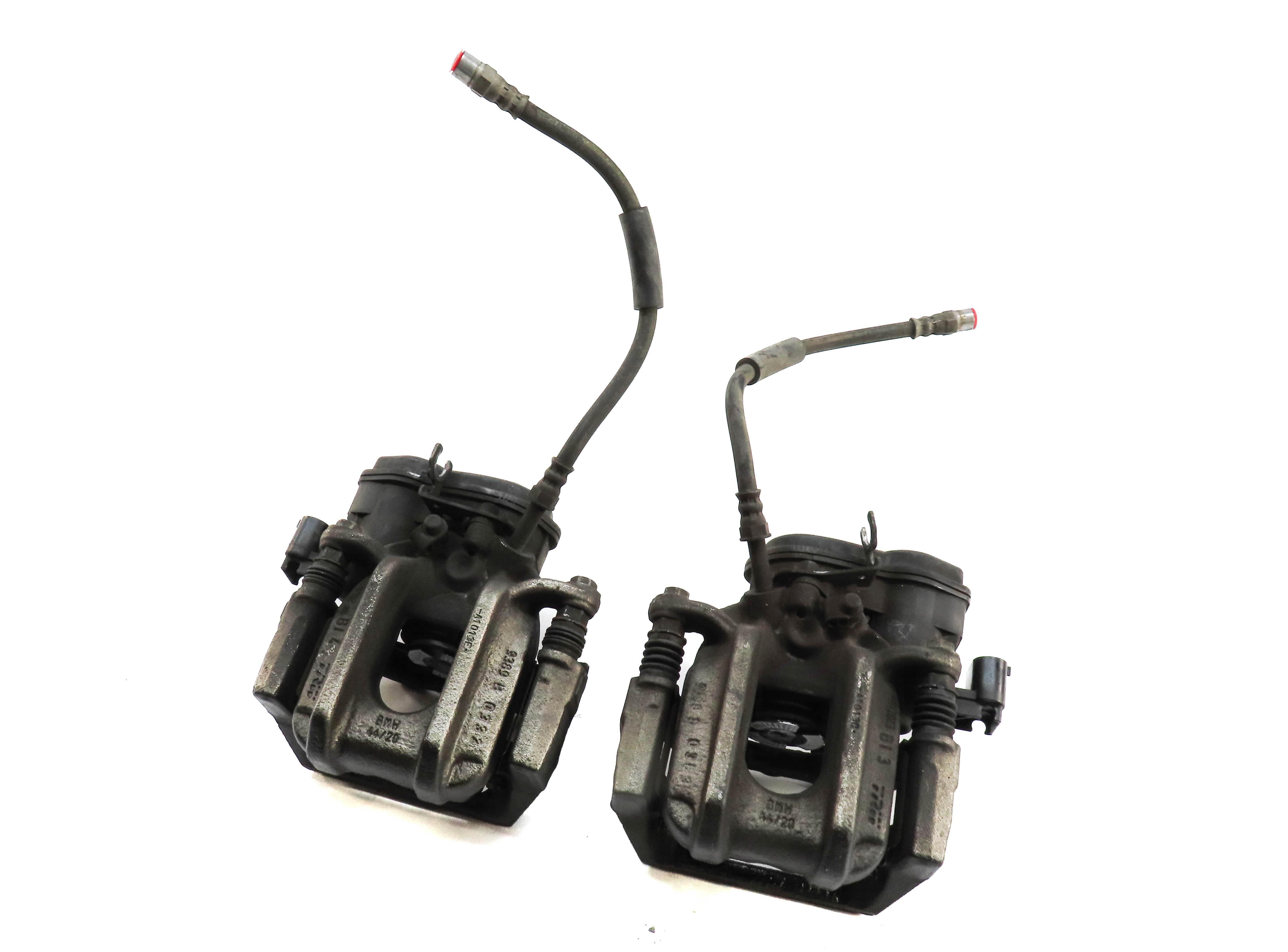 2011-2019 BMW 535i 550i 640i 650i (F06 F10) LEFT & RIGHT REAR BRAKE CALIPER SET — exact item pictured
