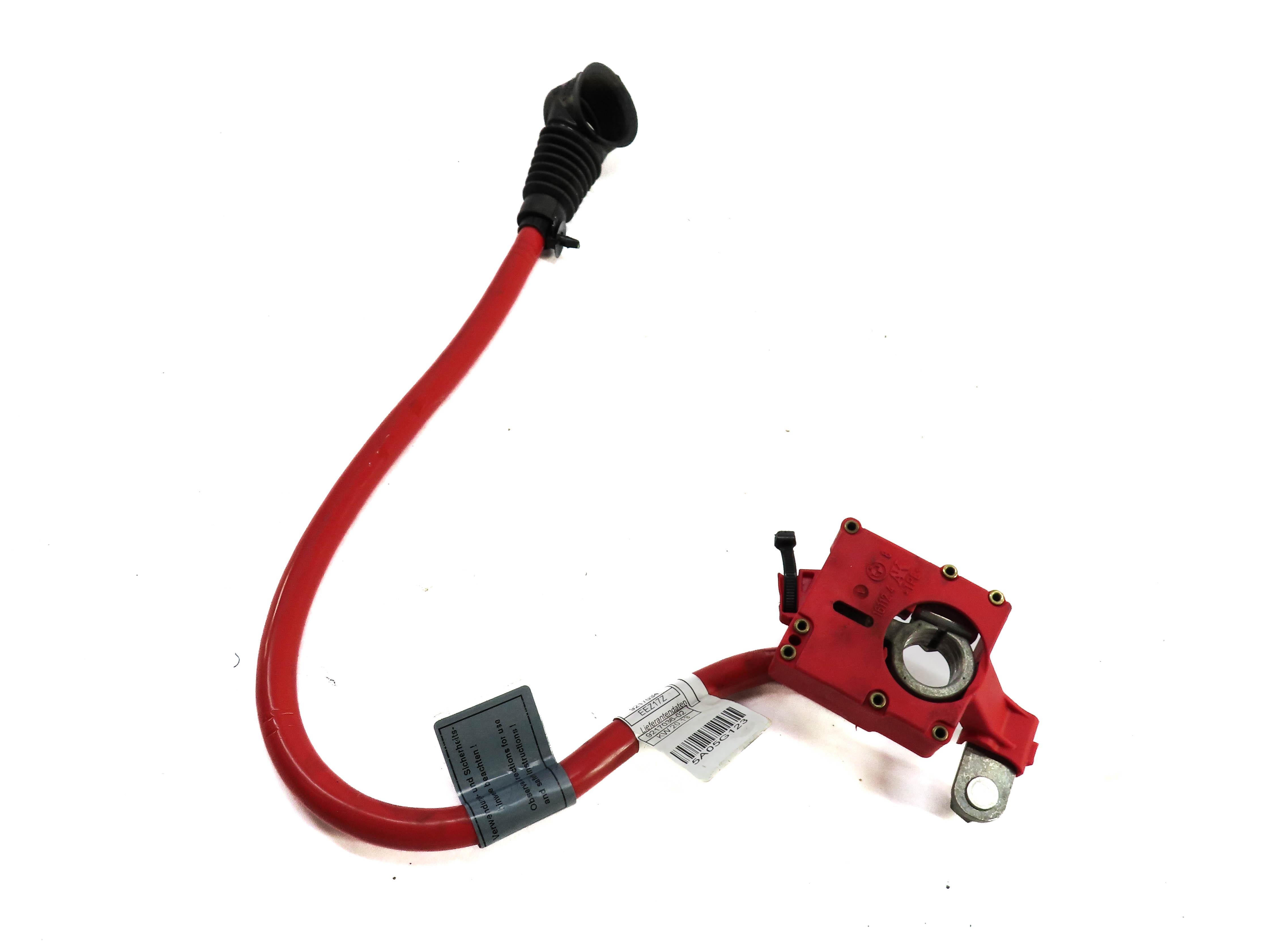 2013 BMW 535i (F10) POSITIVE BATTERY CABLE TERMINAL SRS — exact item pictured