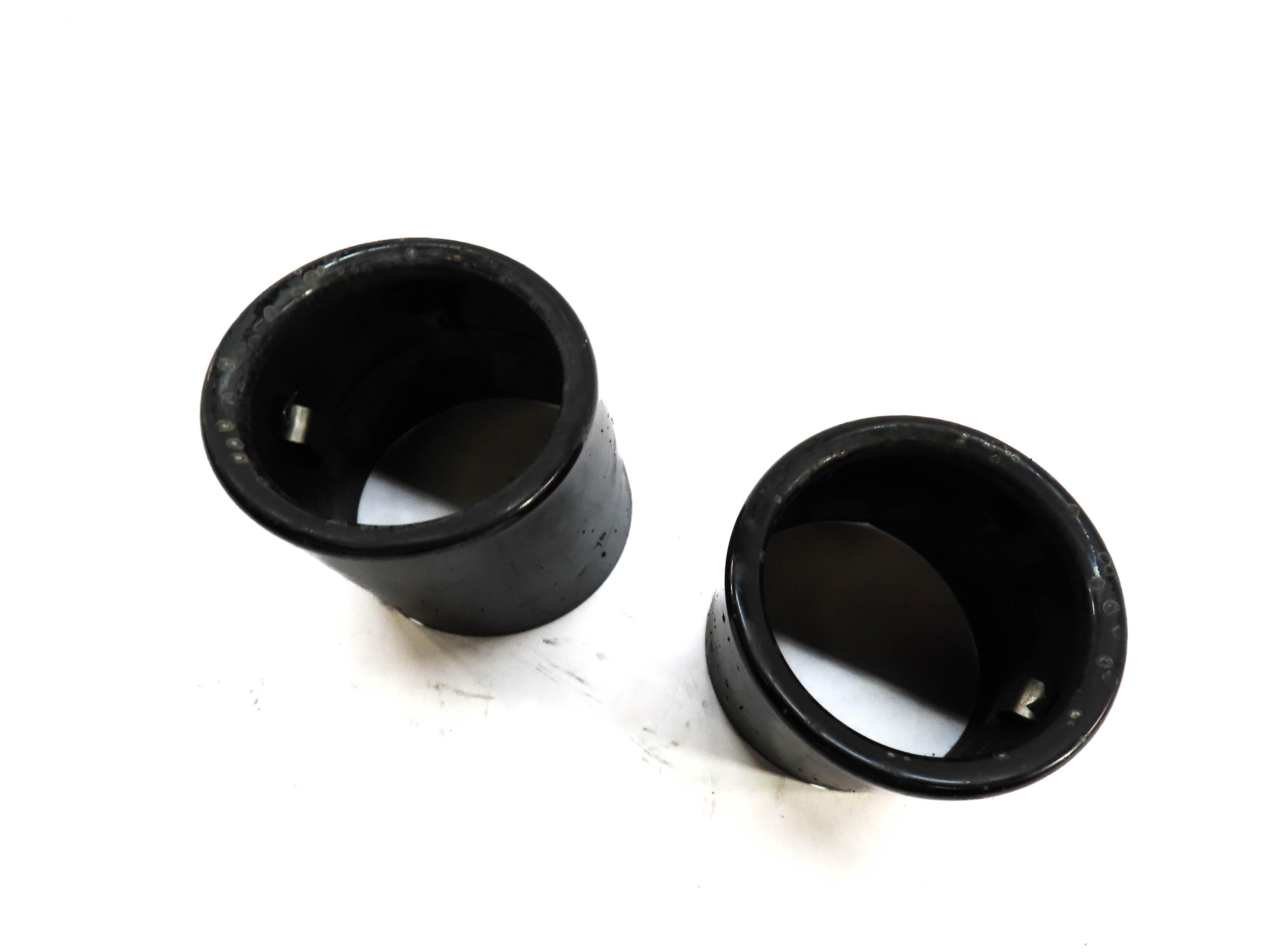 2013 BMW 535i (F10) LEFT & RIGHT REAR MUFFLER PIPE EXHAUST TIP SET-2 — exact item pictured