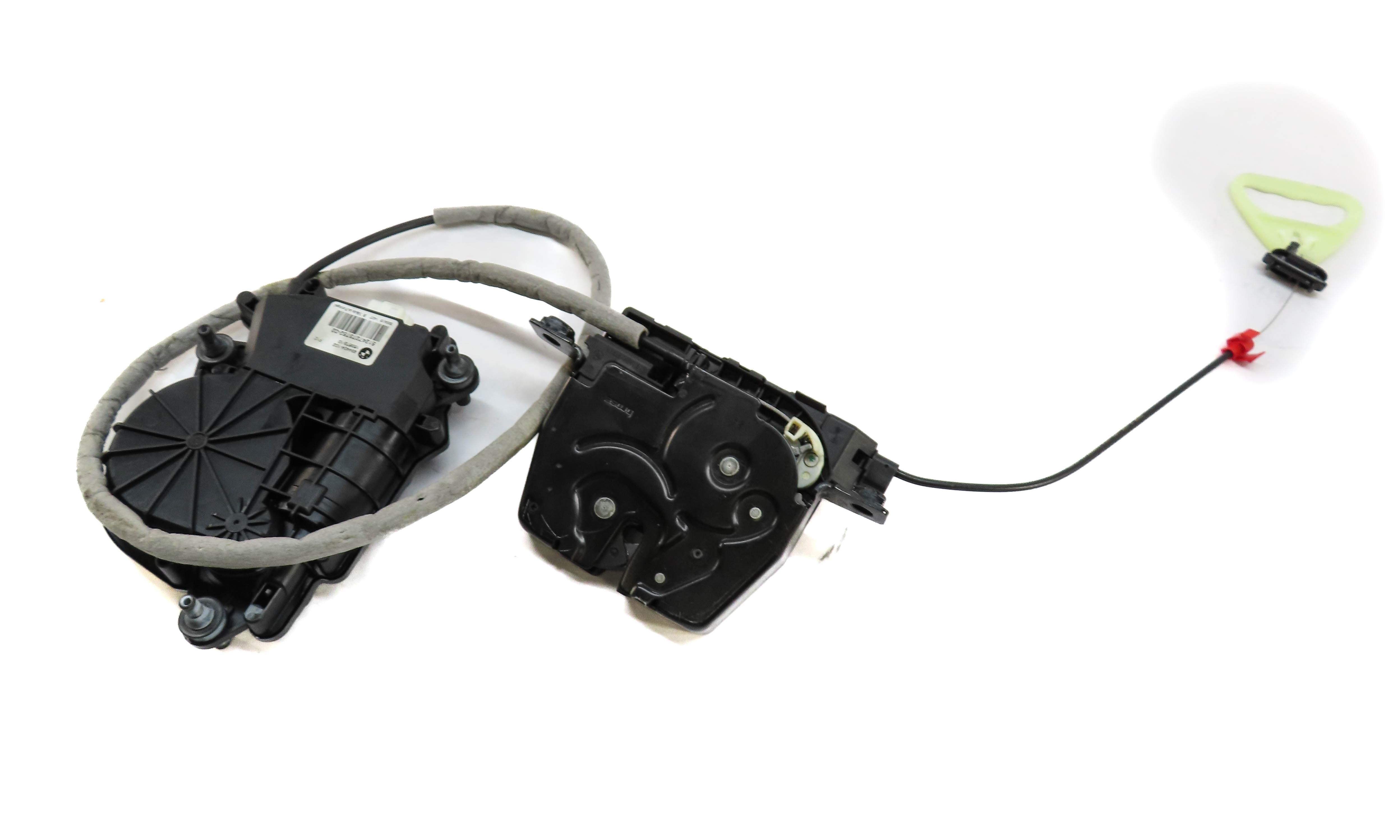 2013 BMW 535i (F10) REAR TRUNK LOCK LATCH ACTUATOR w/ SOFT CLOSE ASSIST MOTOR — exact item pictured