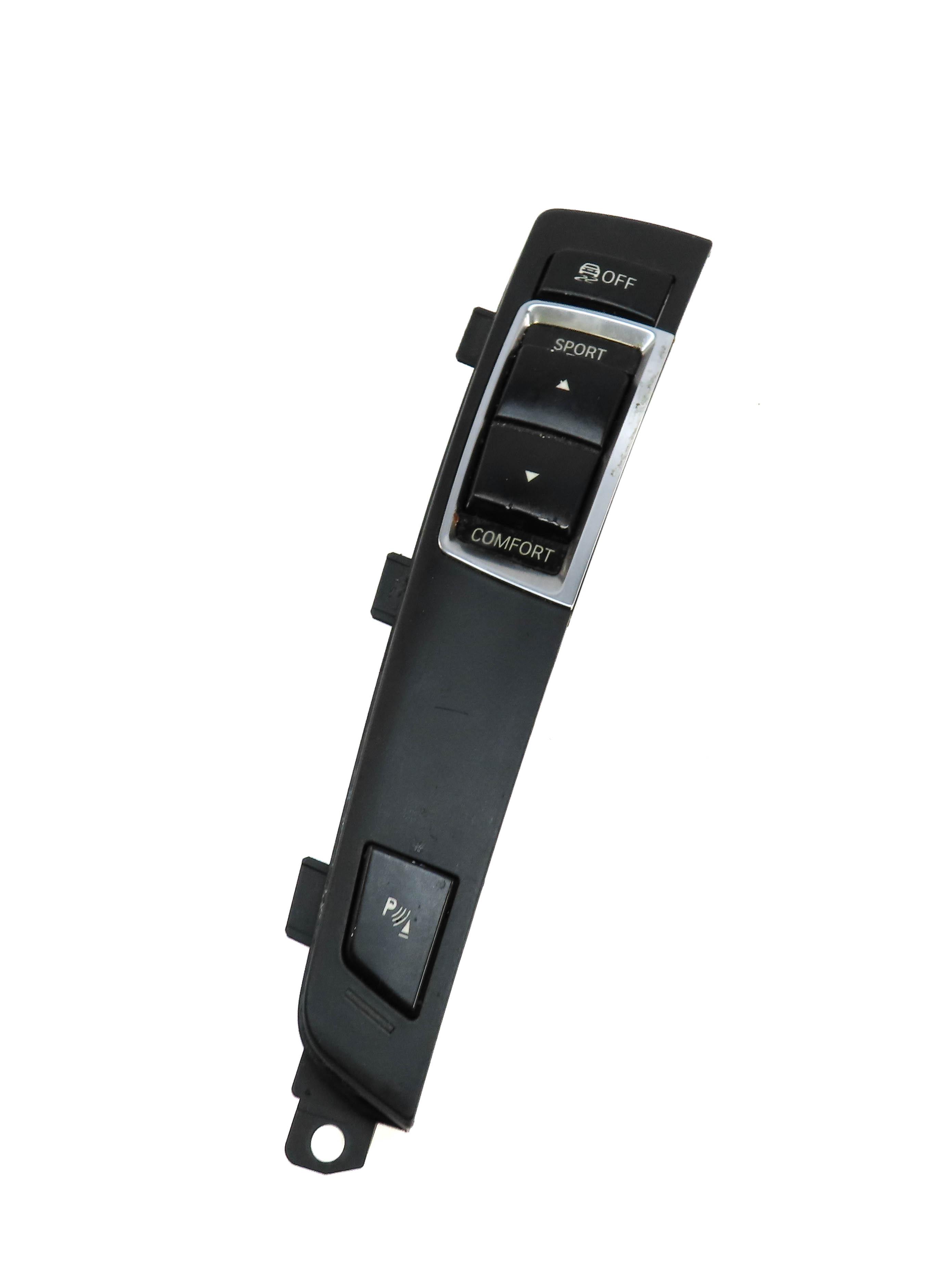 2013 BMW 535i (F10) SHIFTER SPORT COMFORT SUSPENSION TRACTION CONTROL SWITCH — exact item pictured