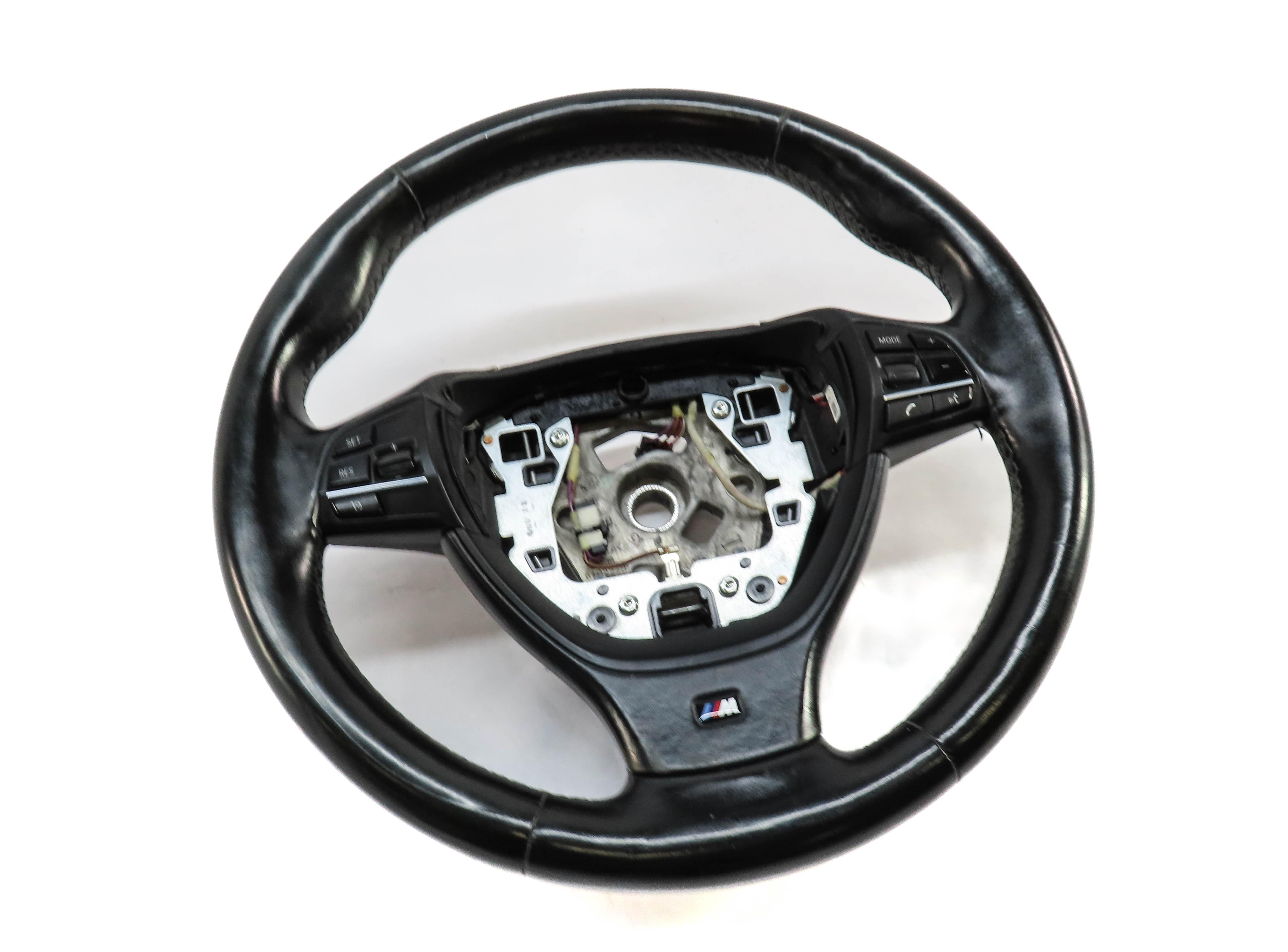 2013-2014 BMW 5-SERIES M5 ///M (F10) LEFT DRIVER M-SPORT STEERING WHEEL — exact item pictured