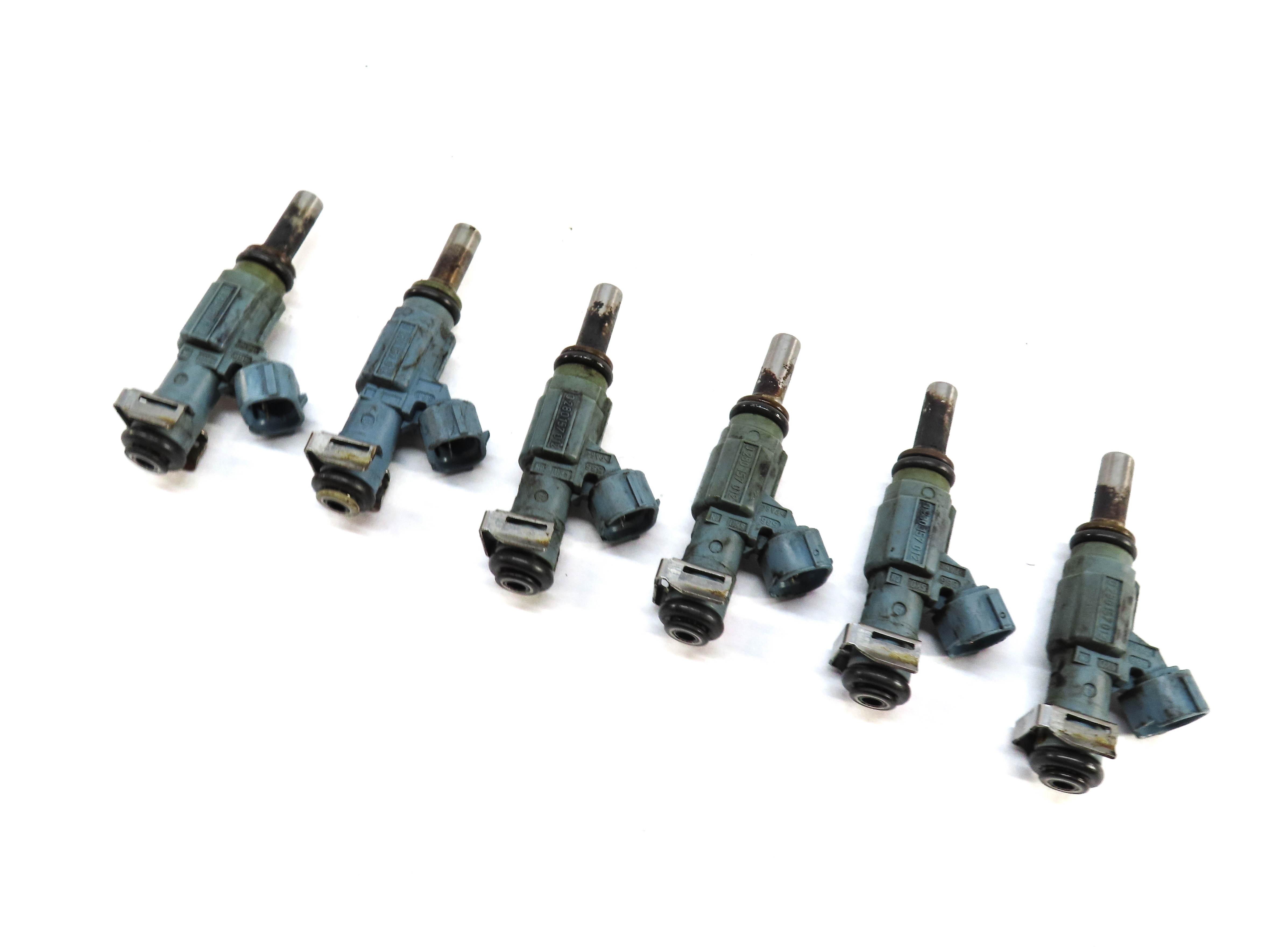 2004-2006 PORSCHE CAYENNE (955) 3.2L VR6 ENGINE FUEL INJECTOR SET-6 — exact item pictured