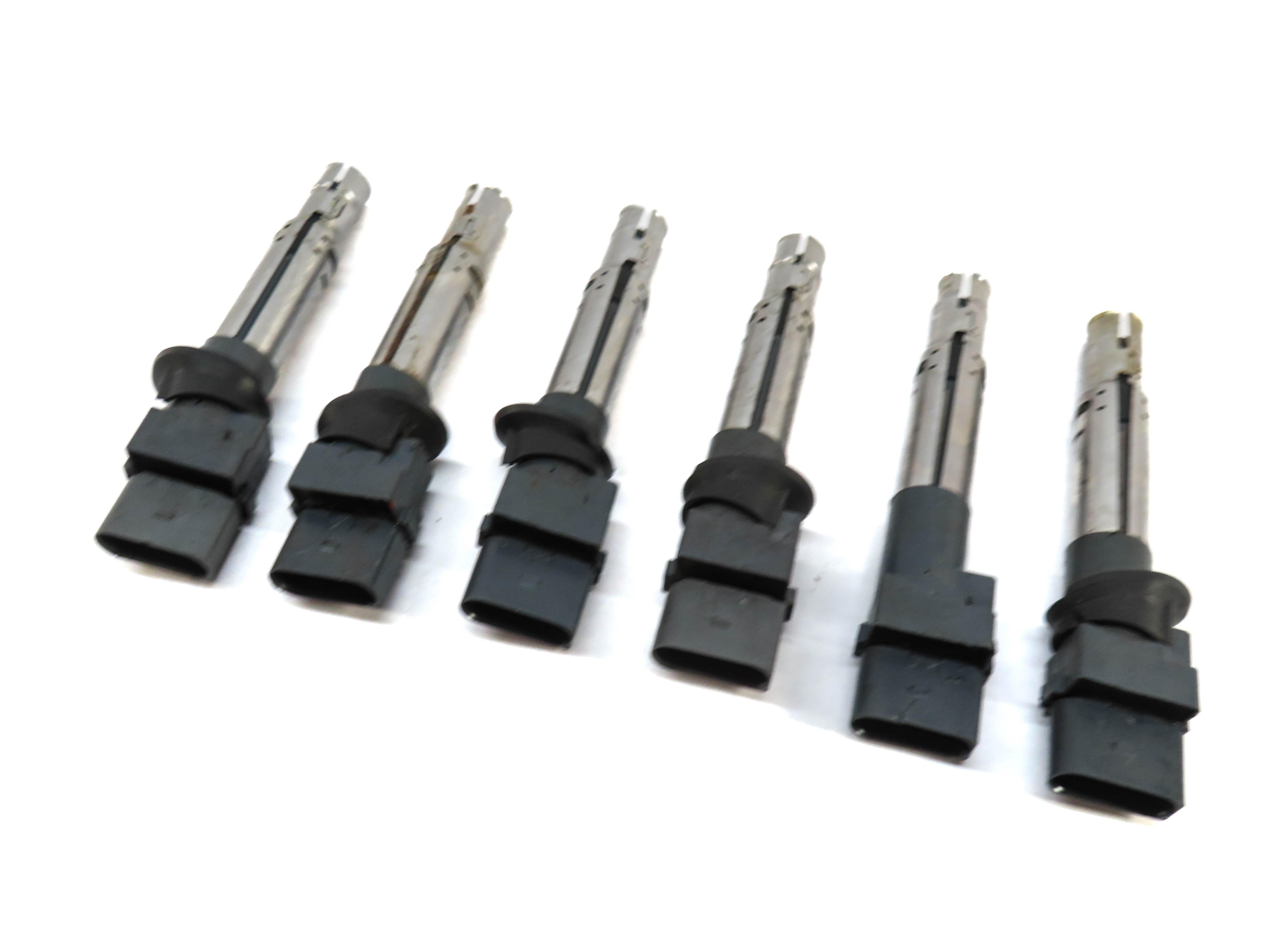 2004-2006 PORSCHE CAYENNE (955) 3.2L VR6 ENGINE IGNITION COIL SET — exact item pictured