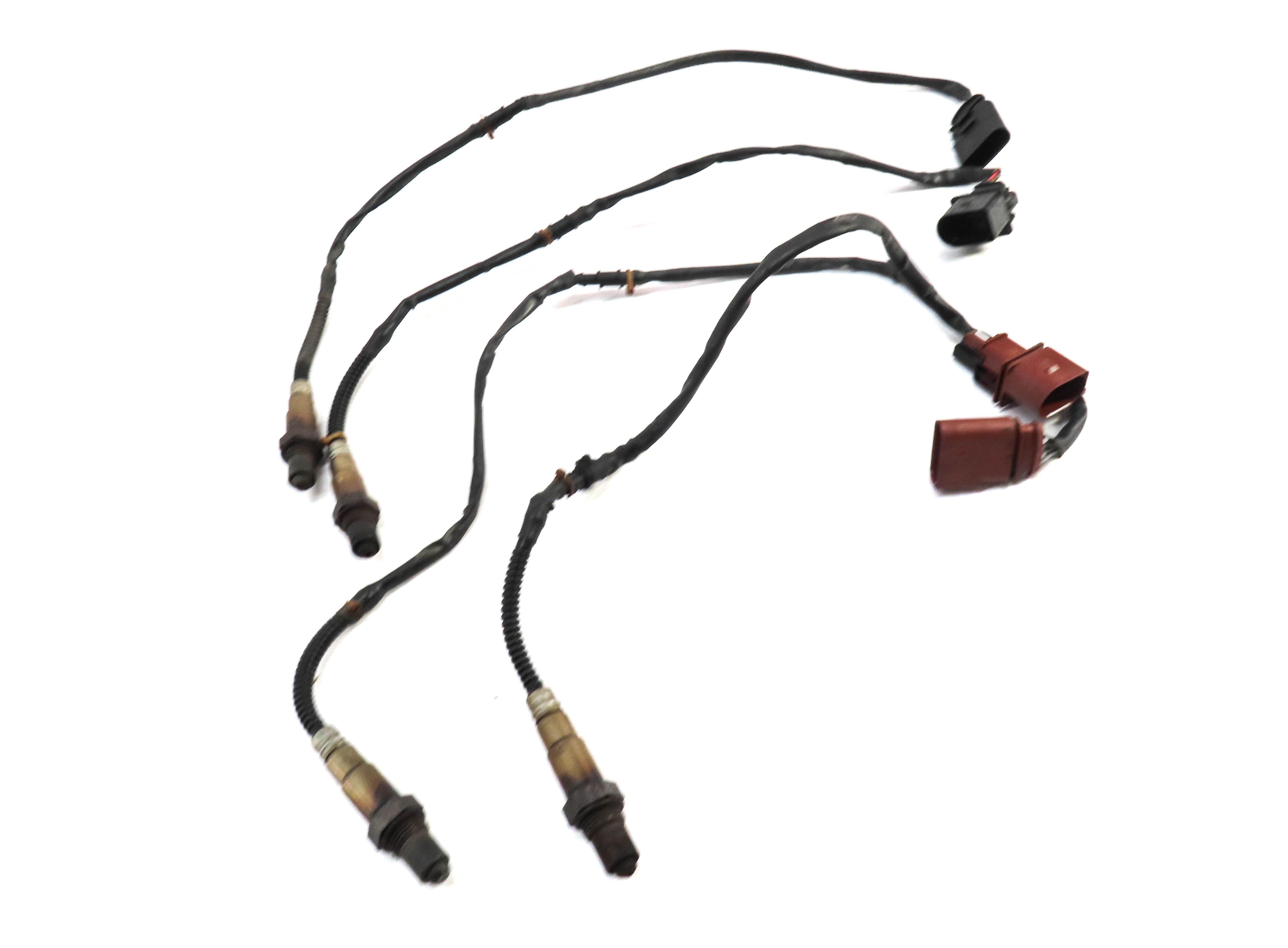 2006 PORSCHE CAYENNE (955) 3.2L PRE POST CAT O2 OXYGEN LAMBDA PROBE SENSOR SET — exact item pictured