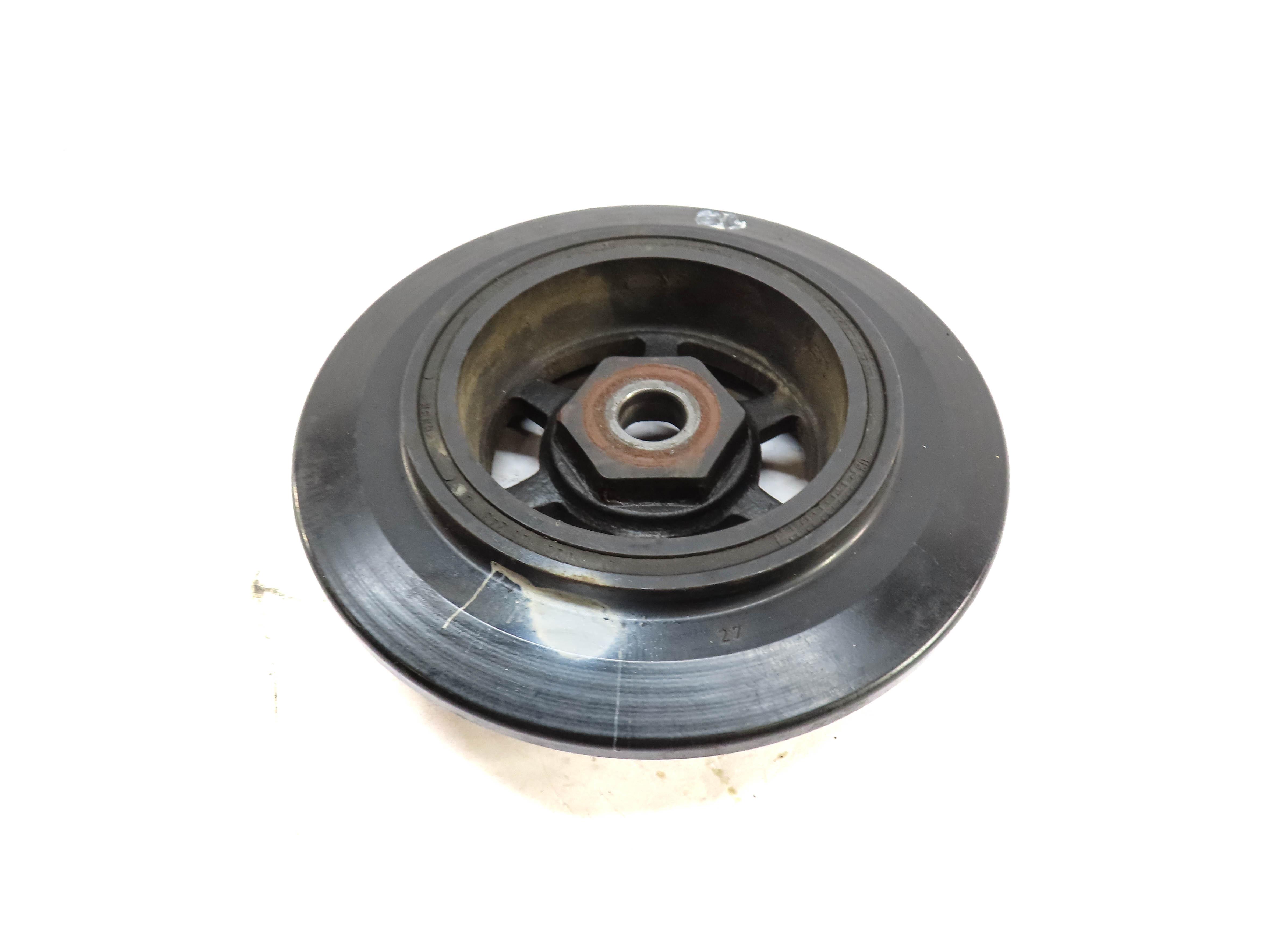 2004-2006 PORSCHE CAYENNE (955) 3.2L VR6 ENGINE HARMONIC BALANCER CRANK PULLEY — exact item pictured