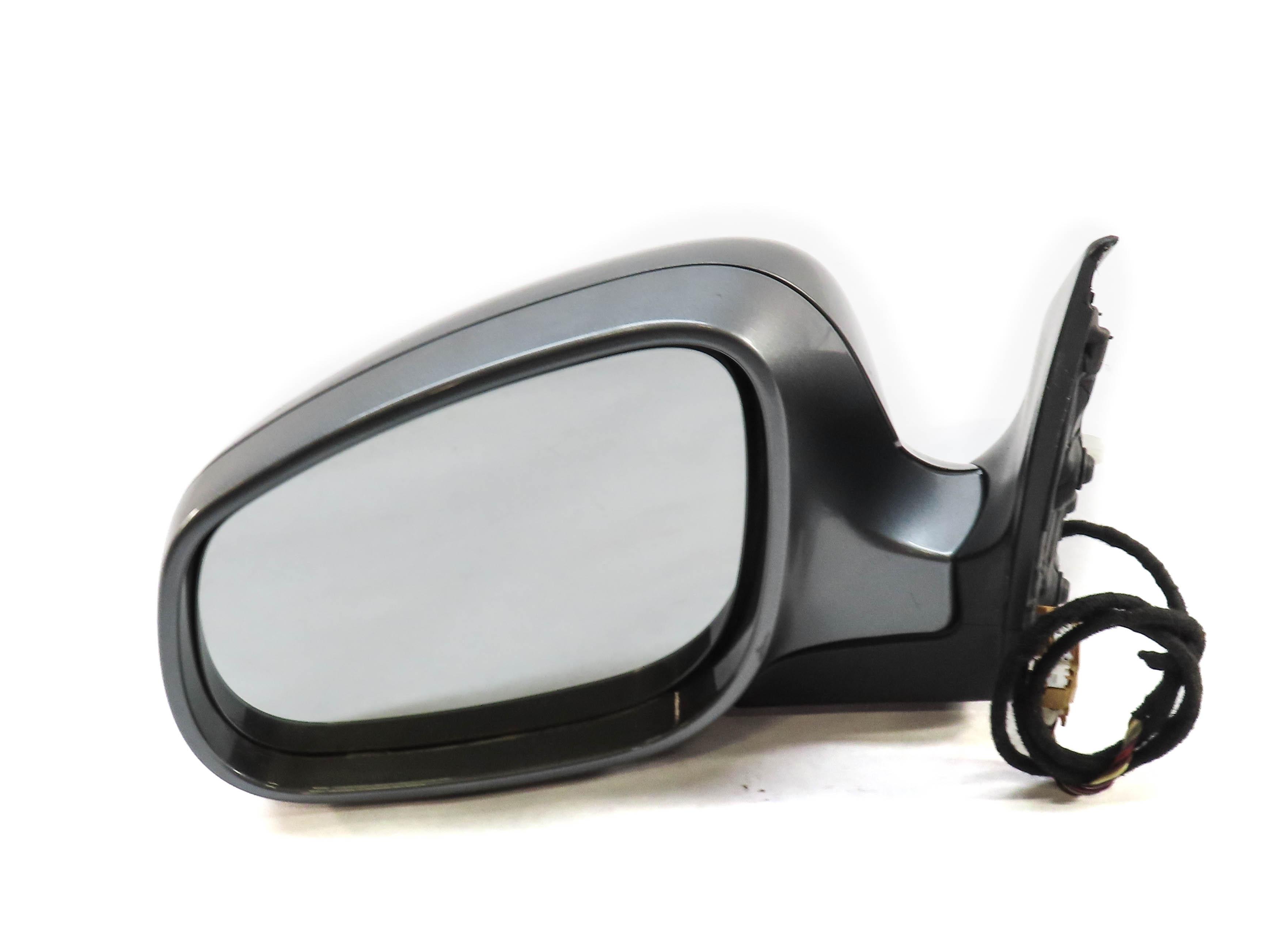 03-06 PORSCHE CAYENNE (955) LEFT HEATED P-FOLD DOOR MIRROR (TITANIUM METALLIC) — exact item pictured