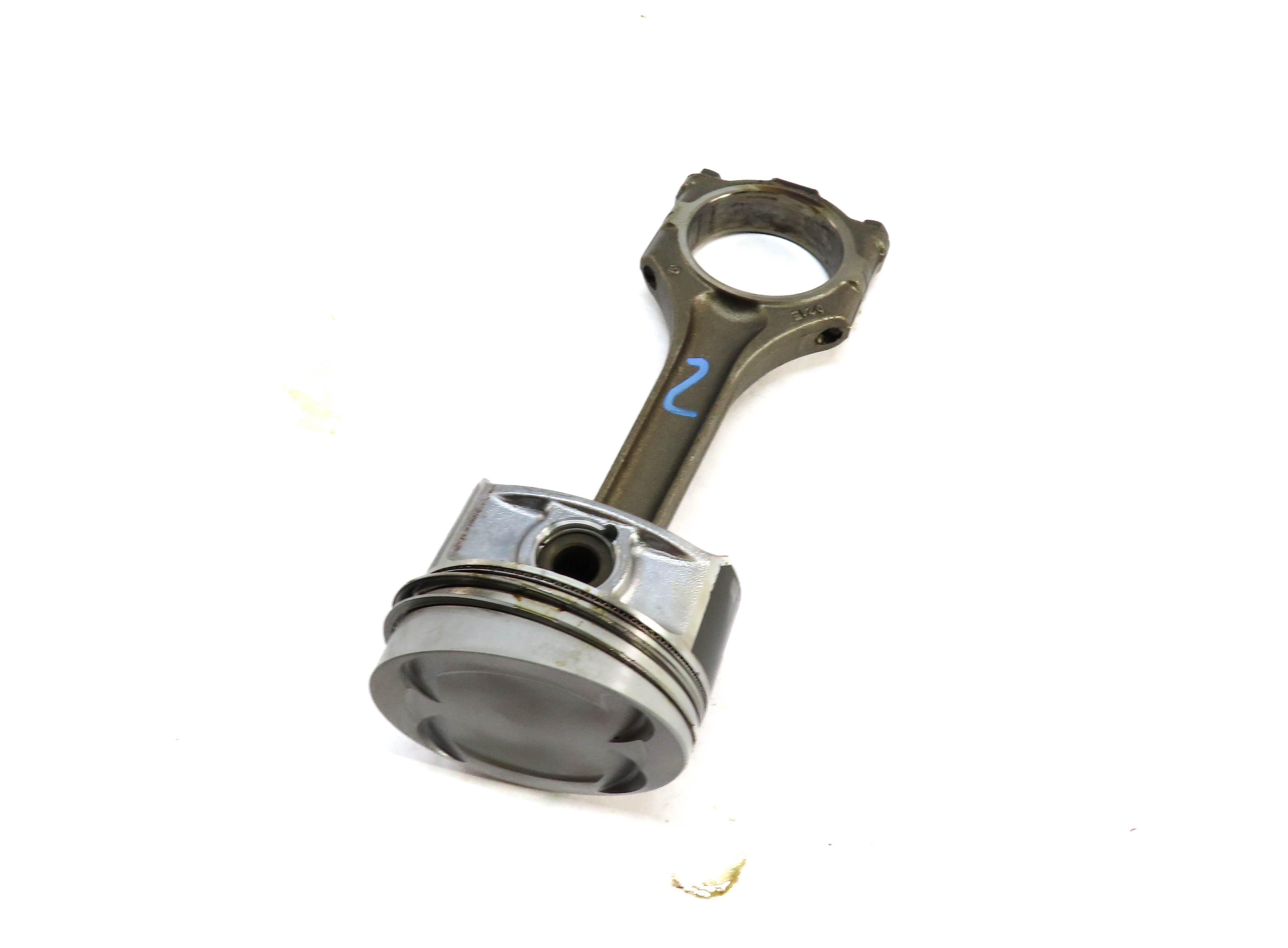 2004-2006 PORSCHE CAYENNE (955) 3.2L VR6 ENGINE PISTON w/ CONNECTING ROD — exact item pictured