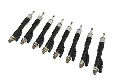 14-19 BMW 550i 650i 750i M5 M6 X5 X6 X5M X6M 4.4L N63 S63 V8 FUEL INJECTOR SET 8 — exact item pictured