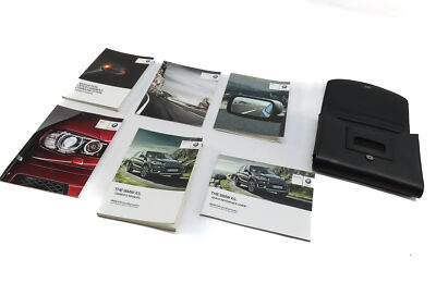 2014 BMW X5 (F15) OWNERS MANUAL BOOKLET SET 6 w/ CARRYING CASE — exact item pictured