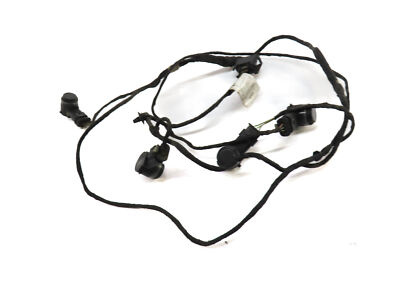 2014 BMW X5 (F15) REAR PARKING DISTANCE PDC SENSOR SET 4 w/ HARNESS (Gray) — exact item pictured