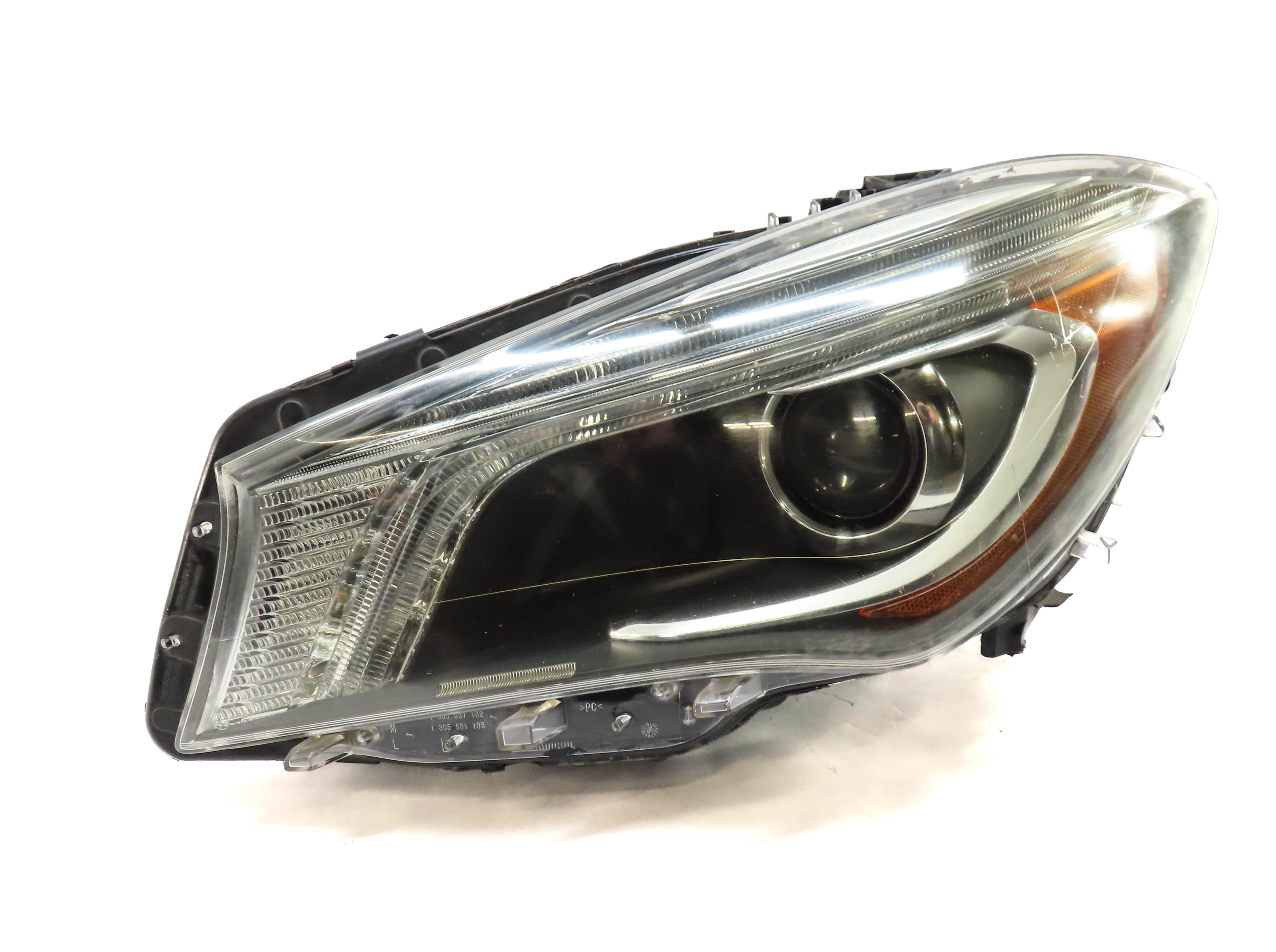 2014-2016 MERCEDES CLA45 CLA250 (C117) LEFT DRIVER XENON HID ADAPTIVE HEADLIGHT — exact item pictured