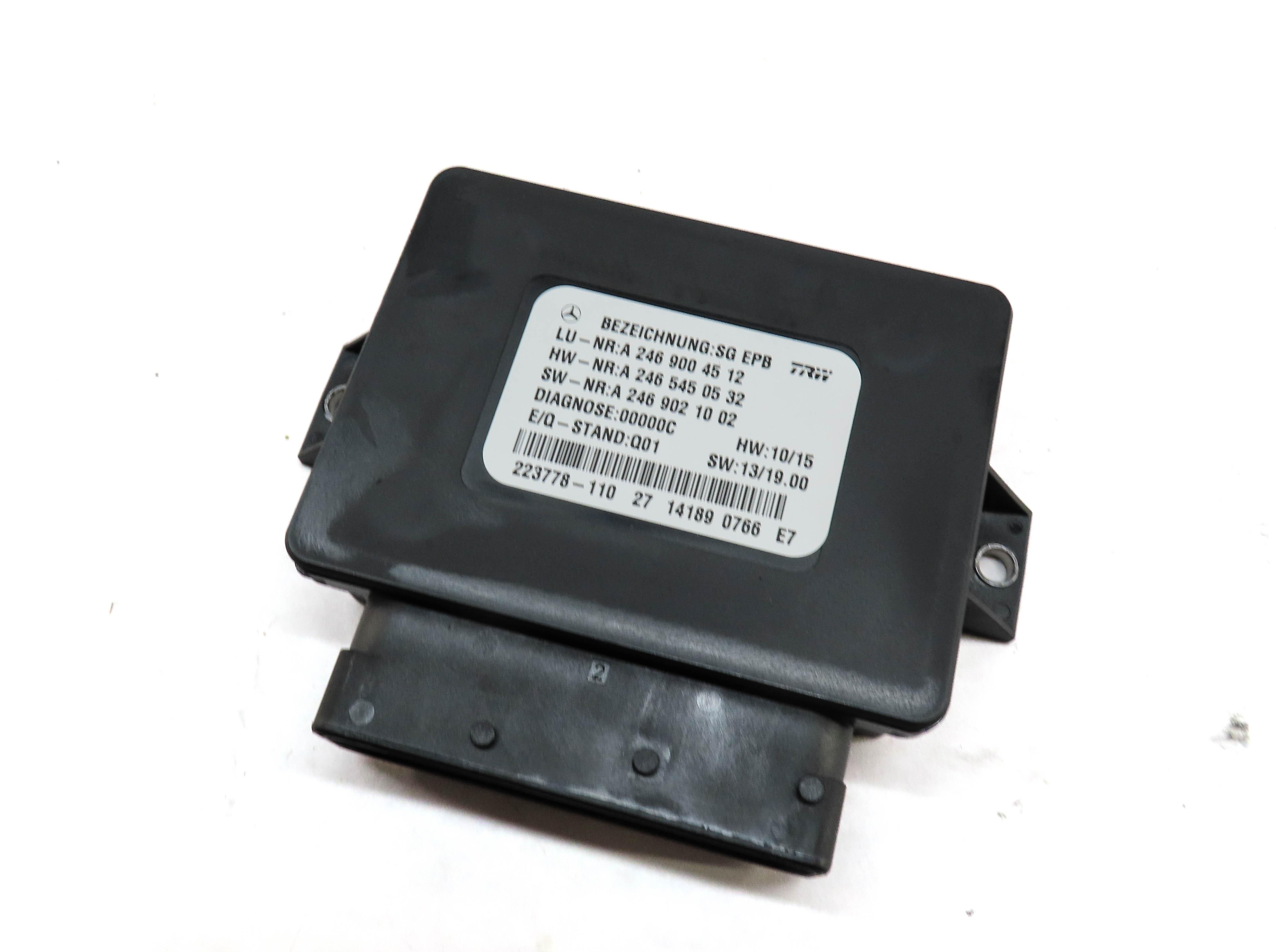 14-19 MERCEDES B250 CLA250 GL350 GL450 GL550 ML350 ML550 - PARKING BRAKE MODULE — exact item pictured