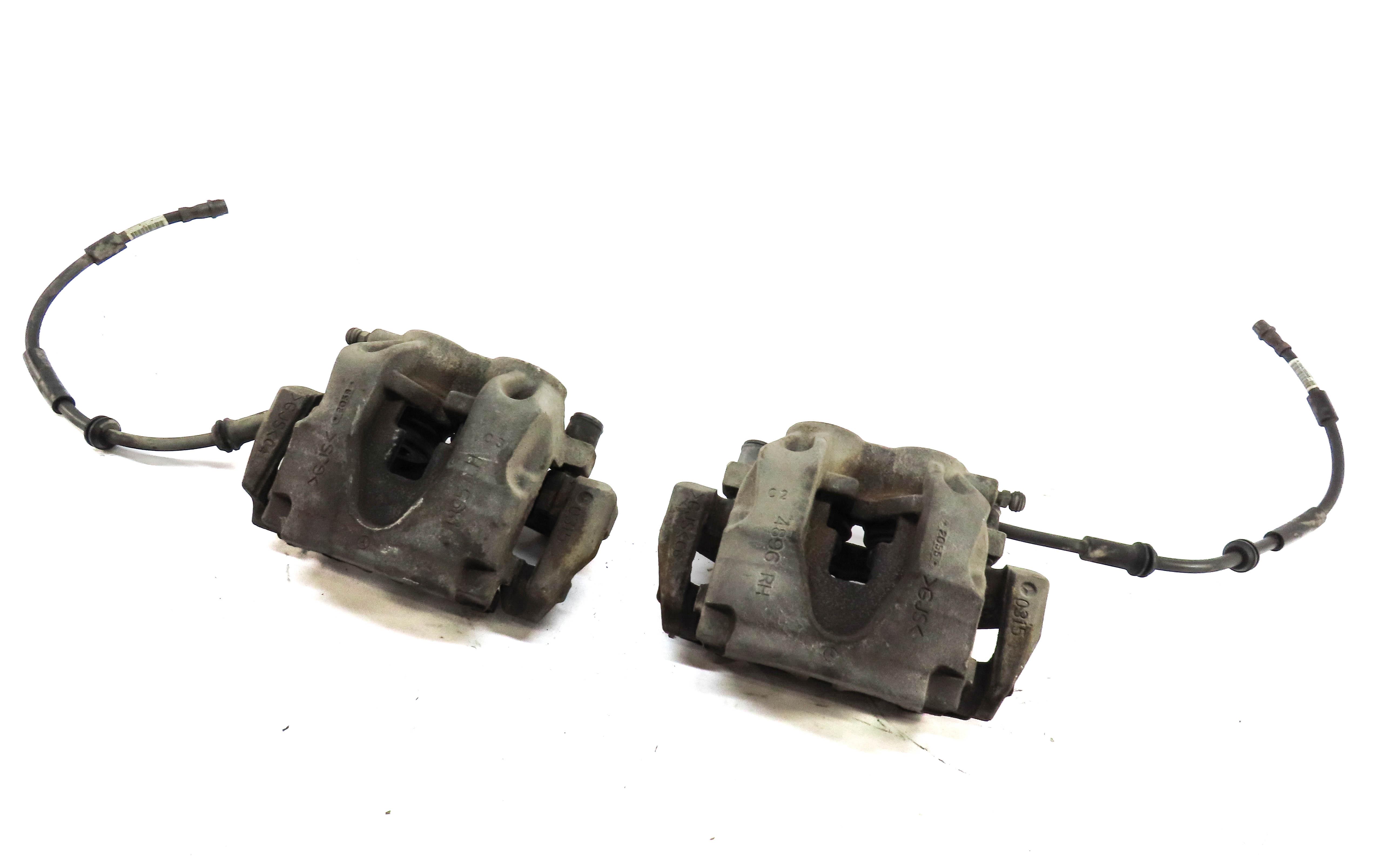 2012-2019 MERCEDES GL350 GL450 GLS350 ML350 (W166 X166) FRONT BRAKE CALIPER SET — exact item pictured
