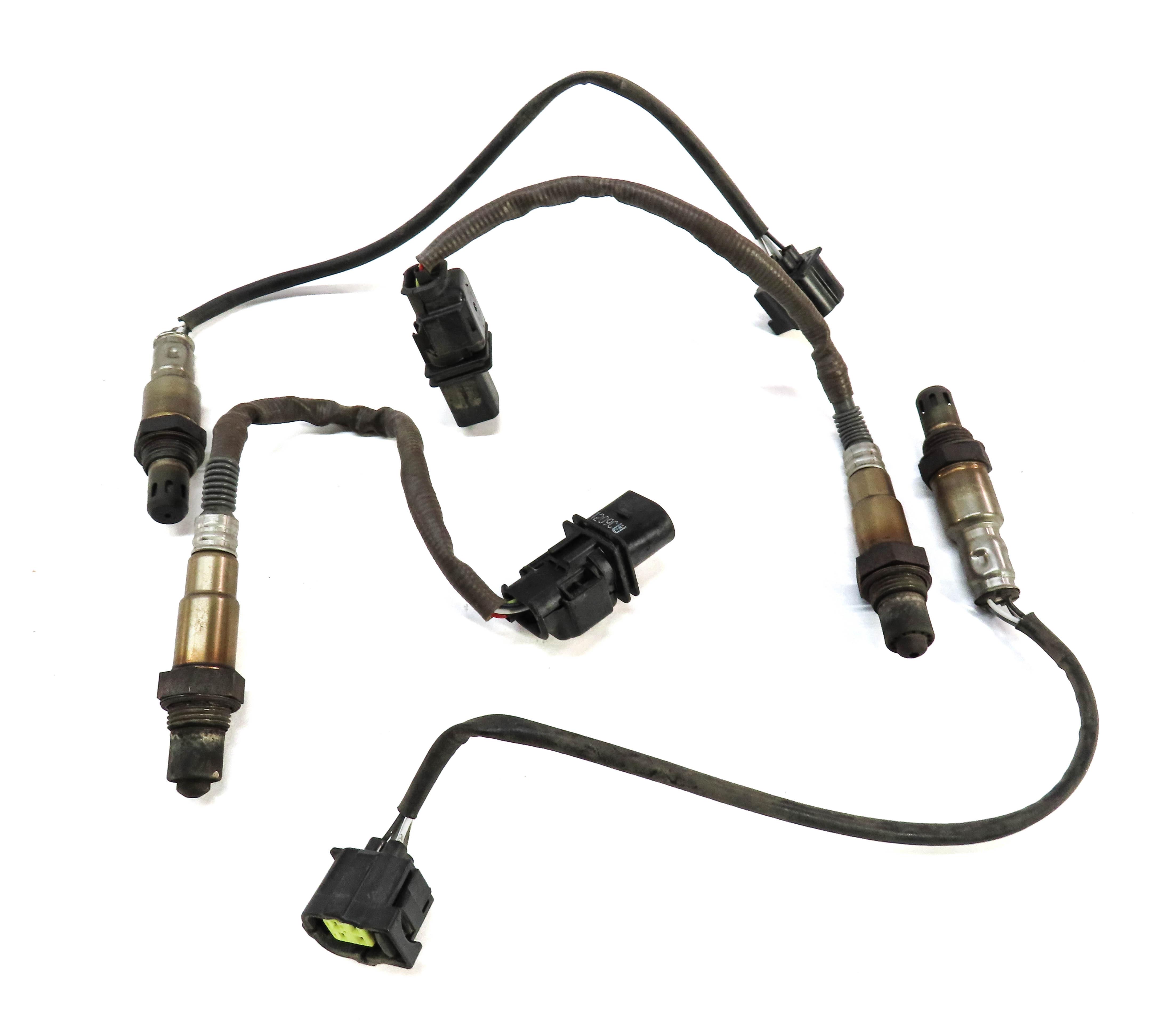 2012 MERCEDES ML350 (W166) 3.5L PRE POST CAT O2 OXYGEN LAMBDA PROBE SENSOR SET-4 — exact item pictured