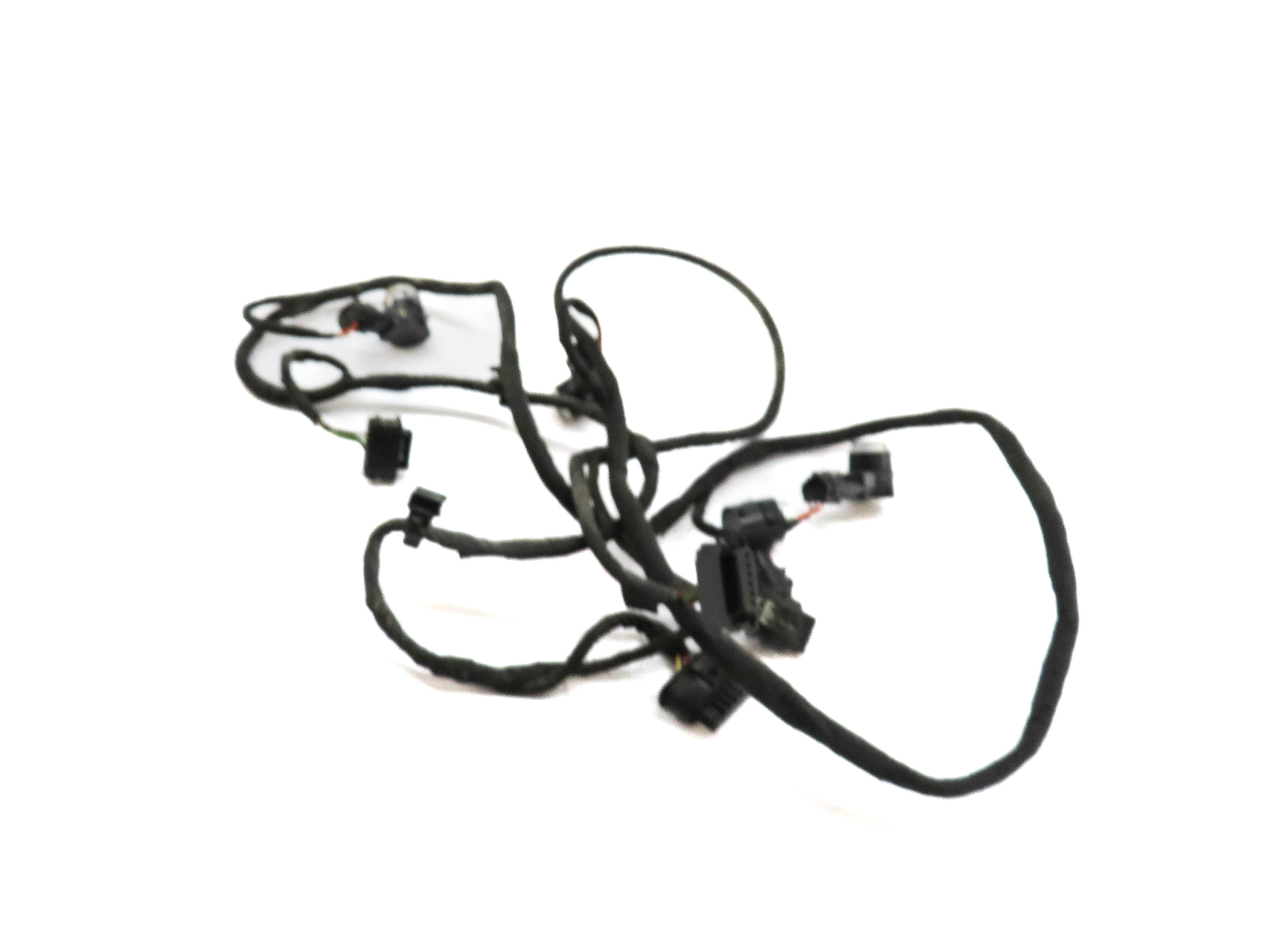 2012 MERCEDES ML350 (W166) REAR PDC PARK DISTANCE SENSOR SET & HARNESS (SILVER) — exact item pictured