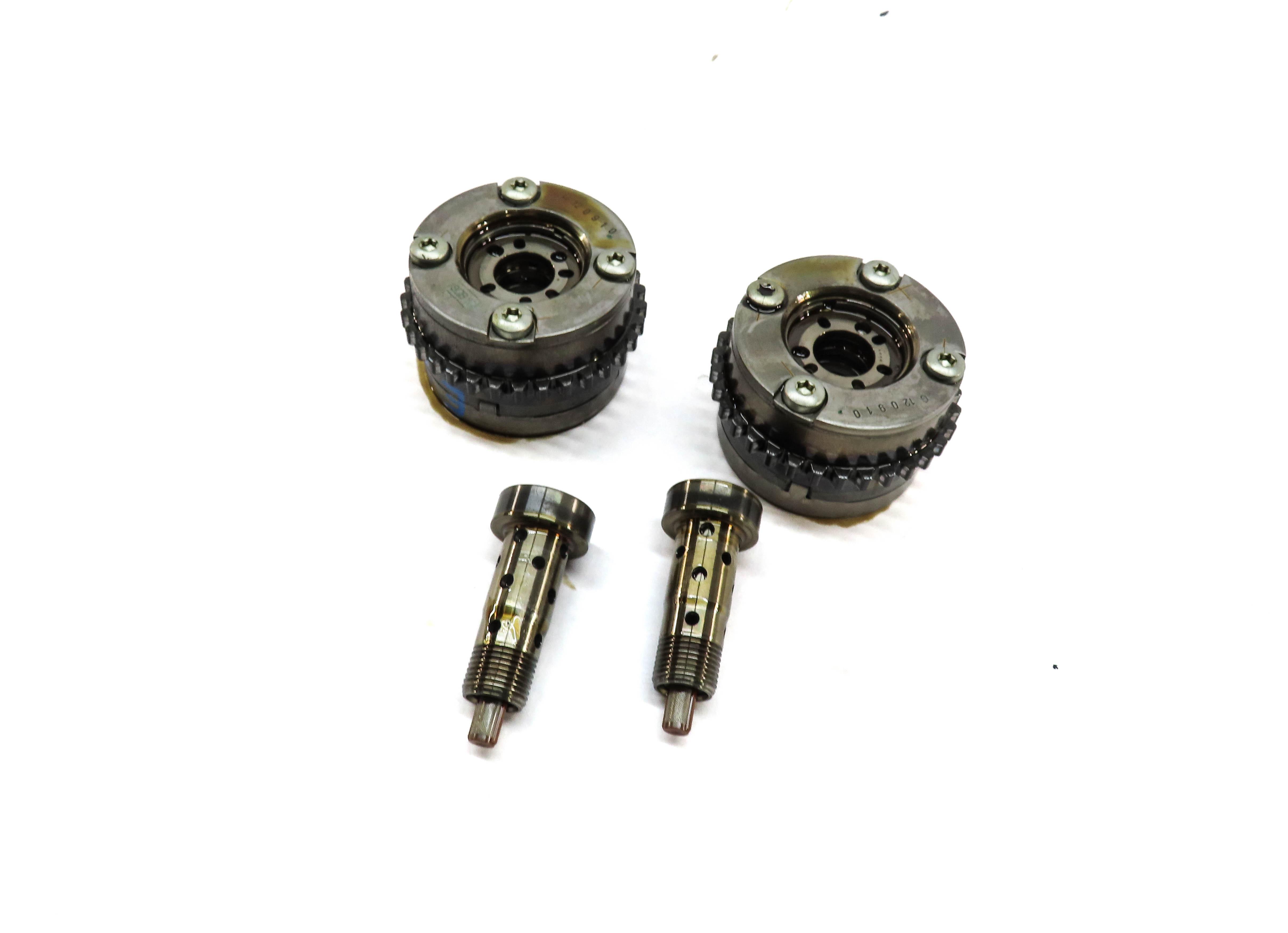12-15 C E E GLK ML R SLK 3.5L M276 LEFT HEAD INTAKE EXHAUST CAM TIMING GEAR SET — exact item pictured
