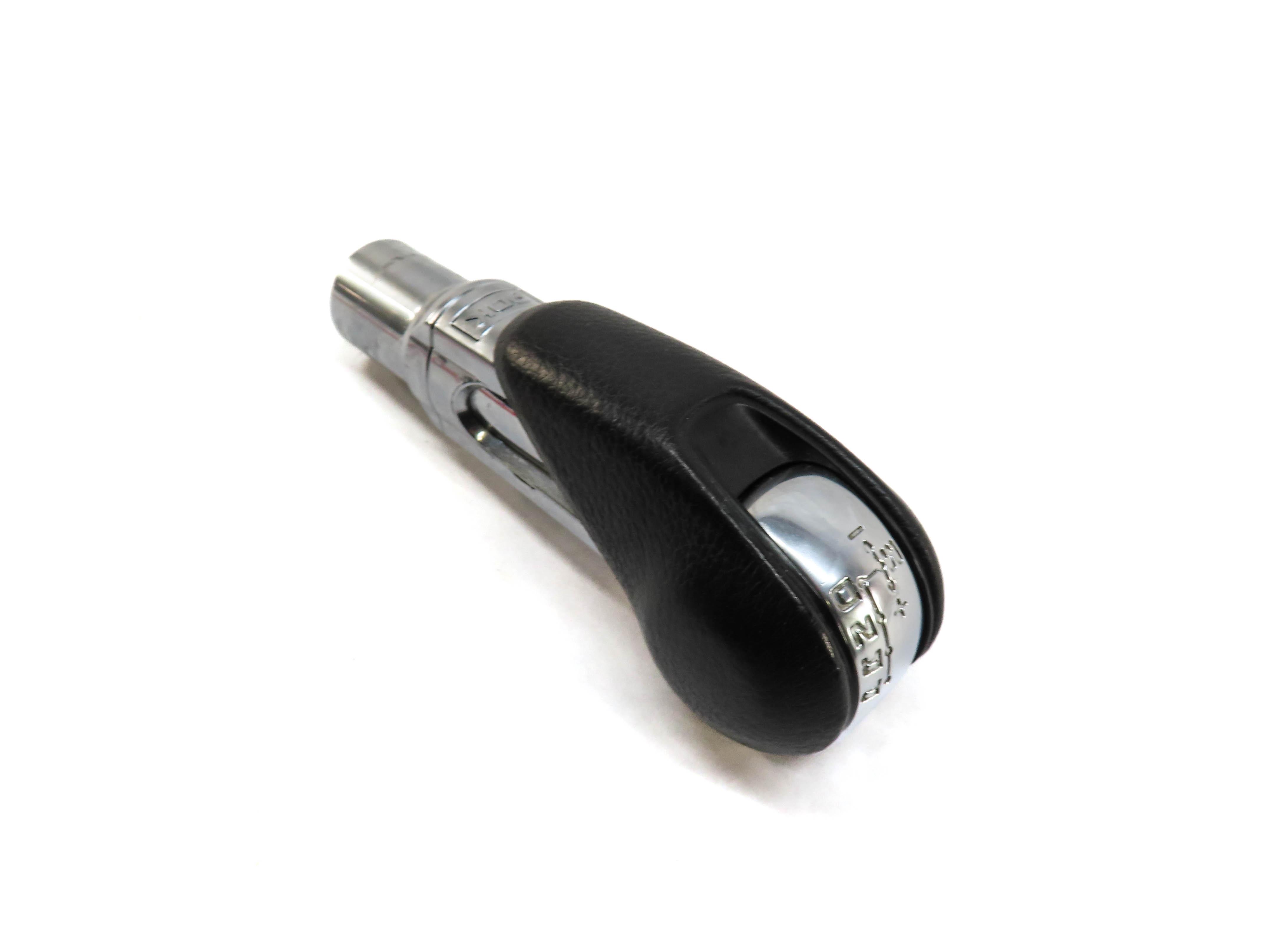 2012 PORSCHE PANAMERA (970 G1) AUTOMATIC SHIFTER SHIFT KNOB (BLACK & SILVER) — exact item pictured