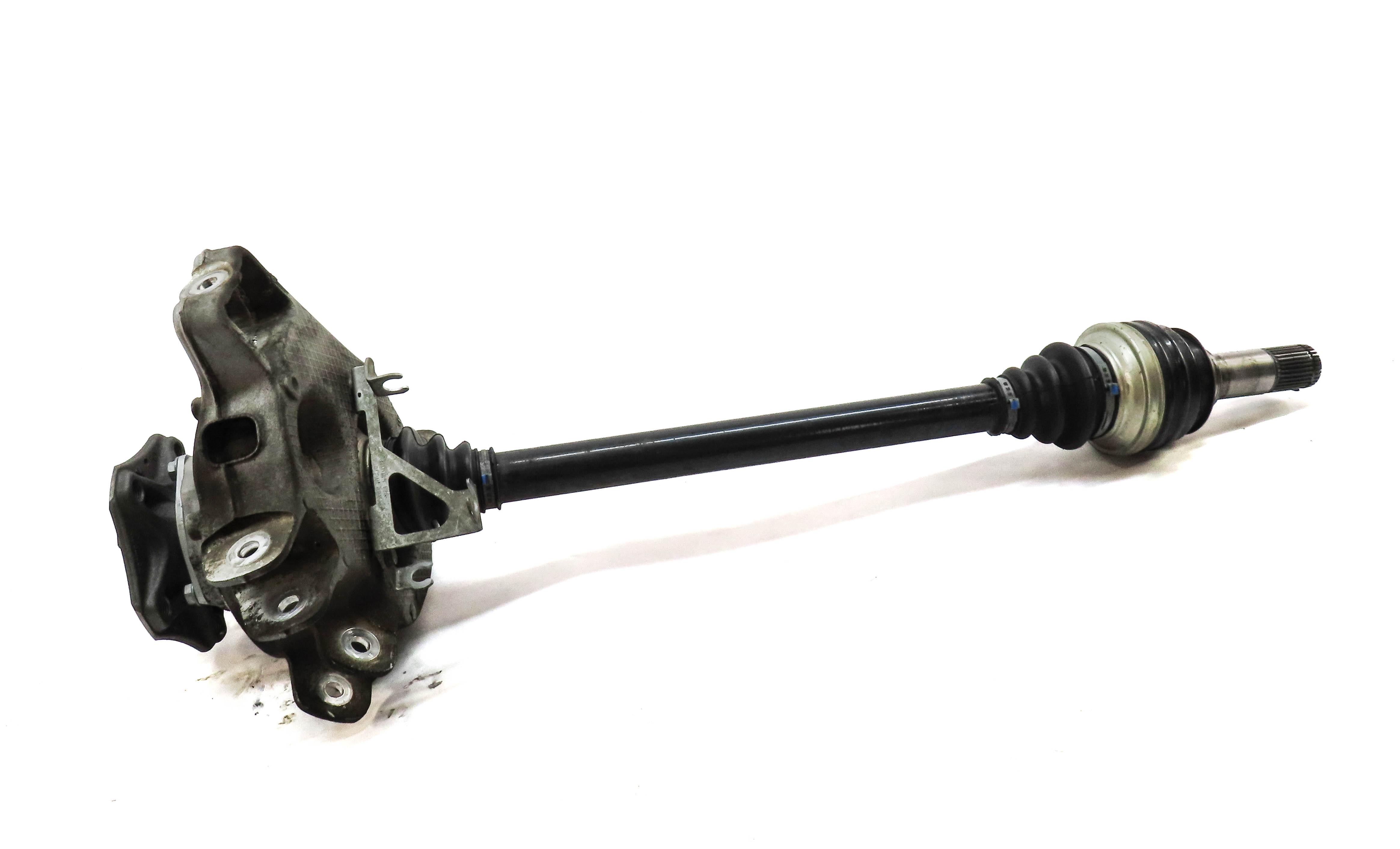 2010-2013 PORSCHE PANAMERA (970 G1) LEFT DRIVER REAR AXLE SHAFT w/ KNUCKLE — exact item pictured