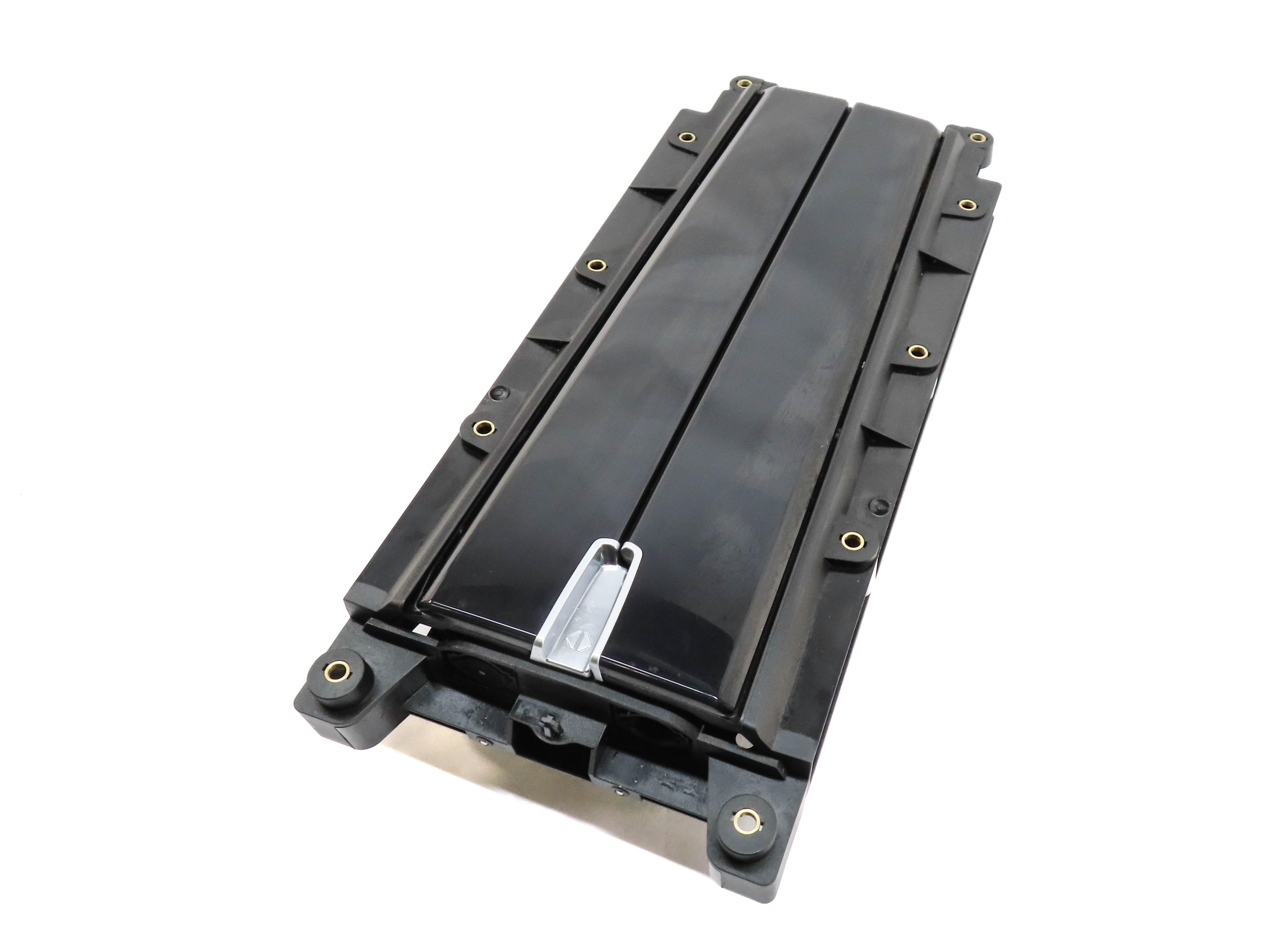 2012 PORSCHE PANAMERA 970 G1 REAR CENTER CONSOLE STORAGE BIN CUP HOLDER (BLACK) — exact item pictured