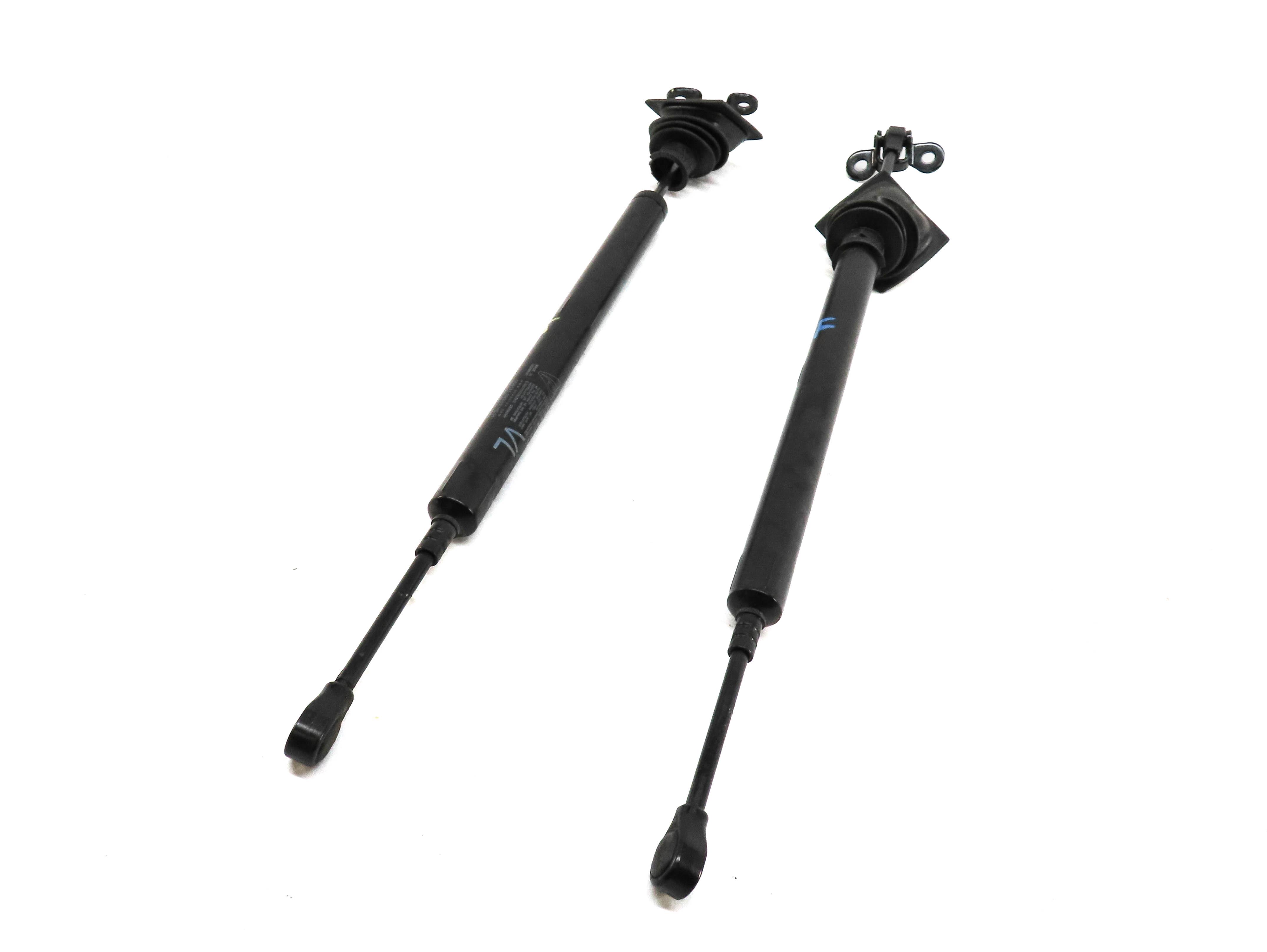 2012 PORSCHE PANAMERA (970 G1) LEFT & RIGHT HOOD SHOCK STRUT SET OF 2 — exact item pictured