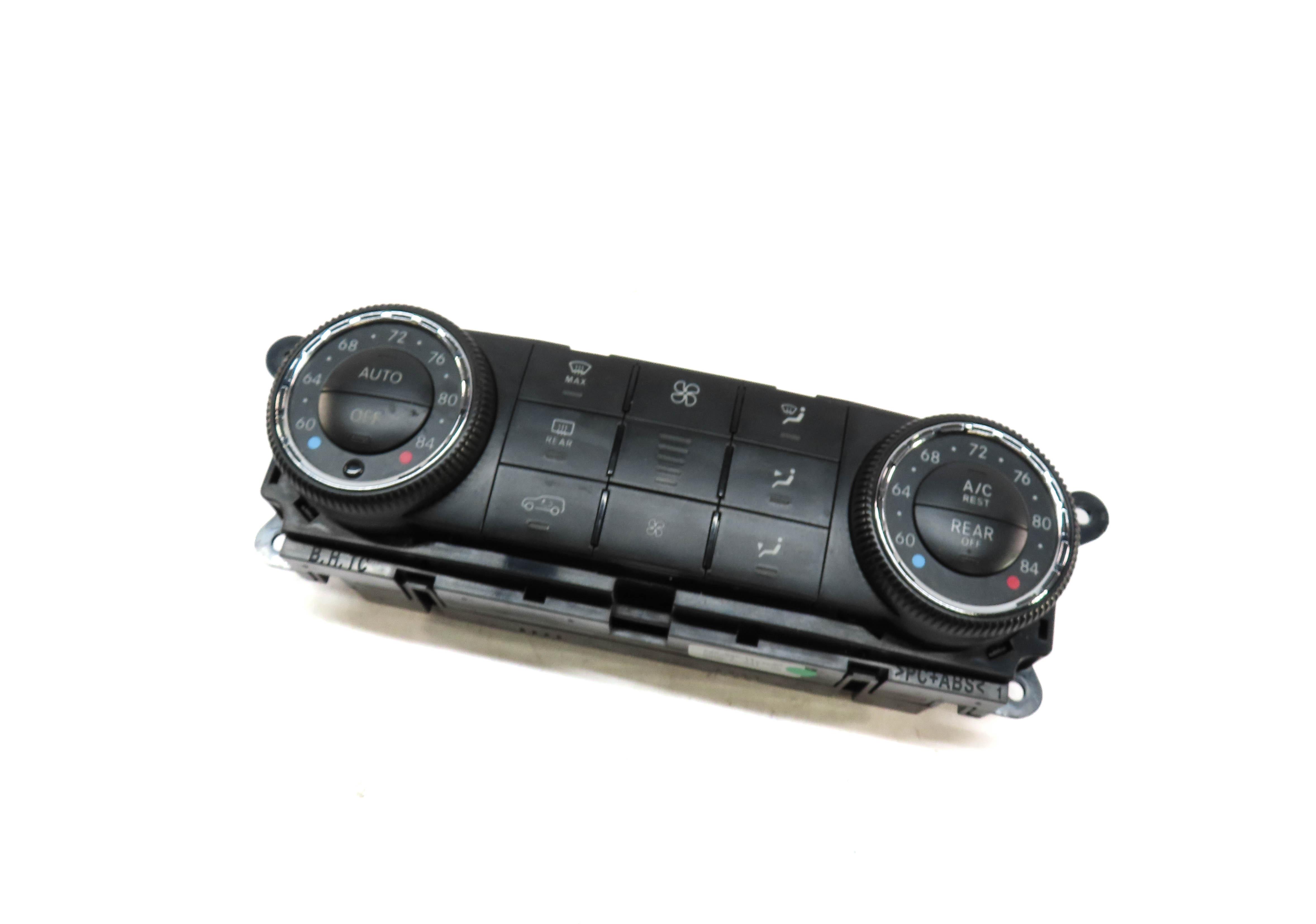 09 MERCEDES GL320 GL450 GL550 ML320 ML350 ML550 FRONT 3-ZONE TEMPERATURE CONTROL — exact item pictured