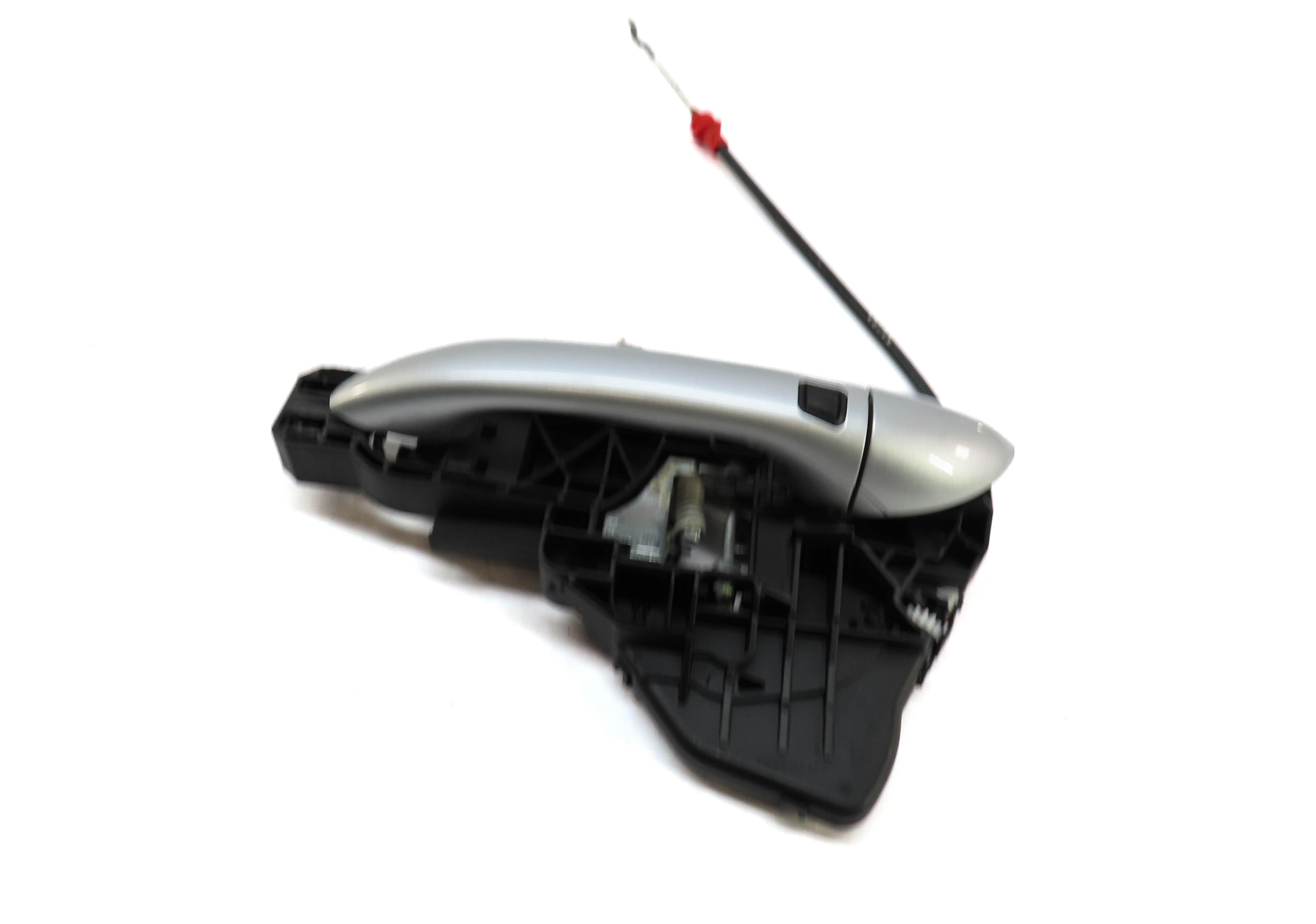 2009 MERCEDES GL450 (X164) LEFT REAR EXTERIOR DOOR HANDLE (IRIDIUM SILVER) — exact item pictured