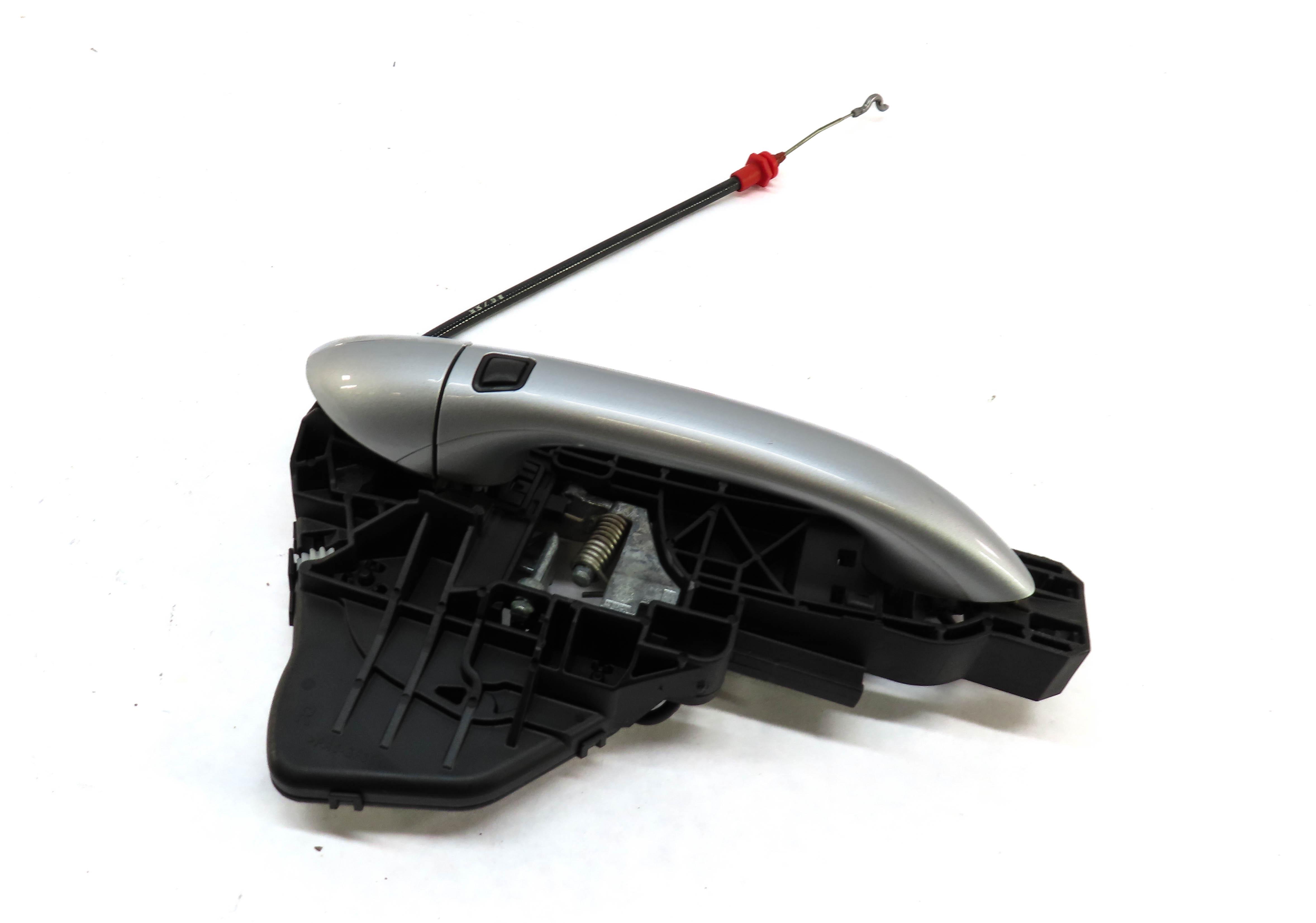 2009 MERCEDES GL450 (X164) REAR RIGHT EXTERIOR DOOR HANDLE (IRIDIUM SILVER) — exact item pictured