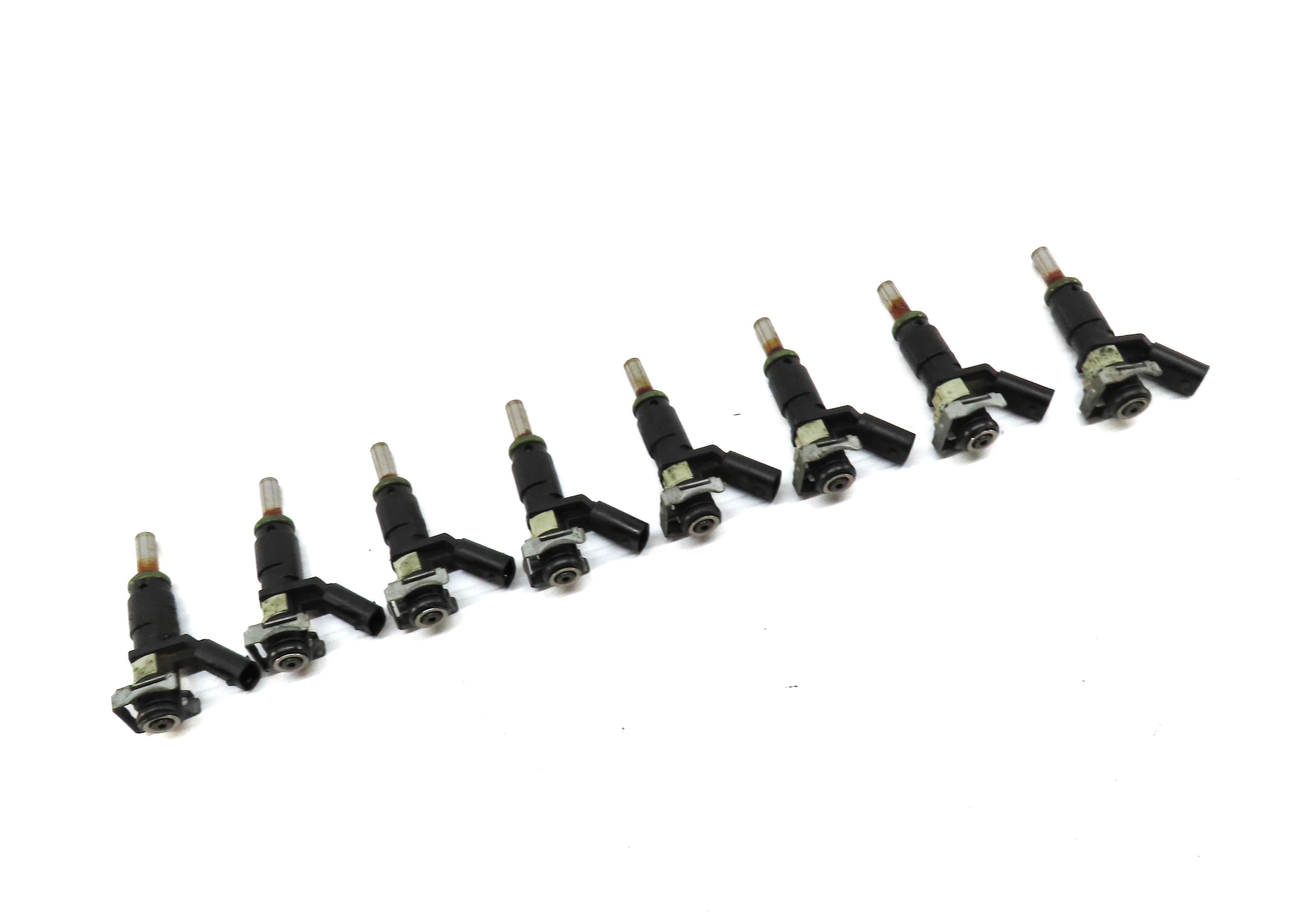 2006-2012 MERCEDES C250 C300 C350 E280 E300 E350 GL450 GL550 - FUEL INJECTOR SET — exact item pictured