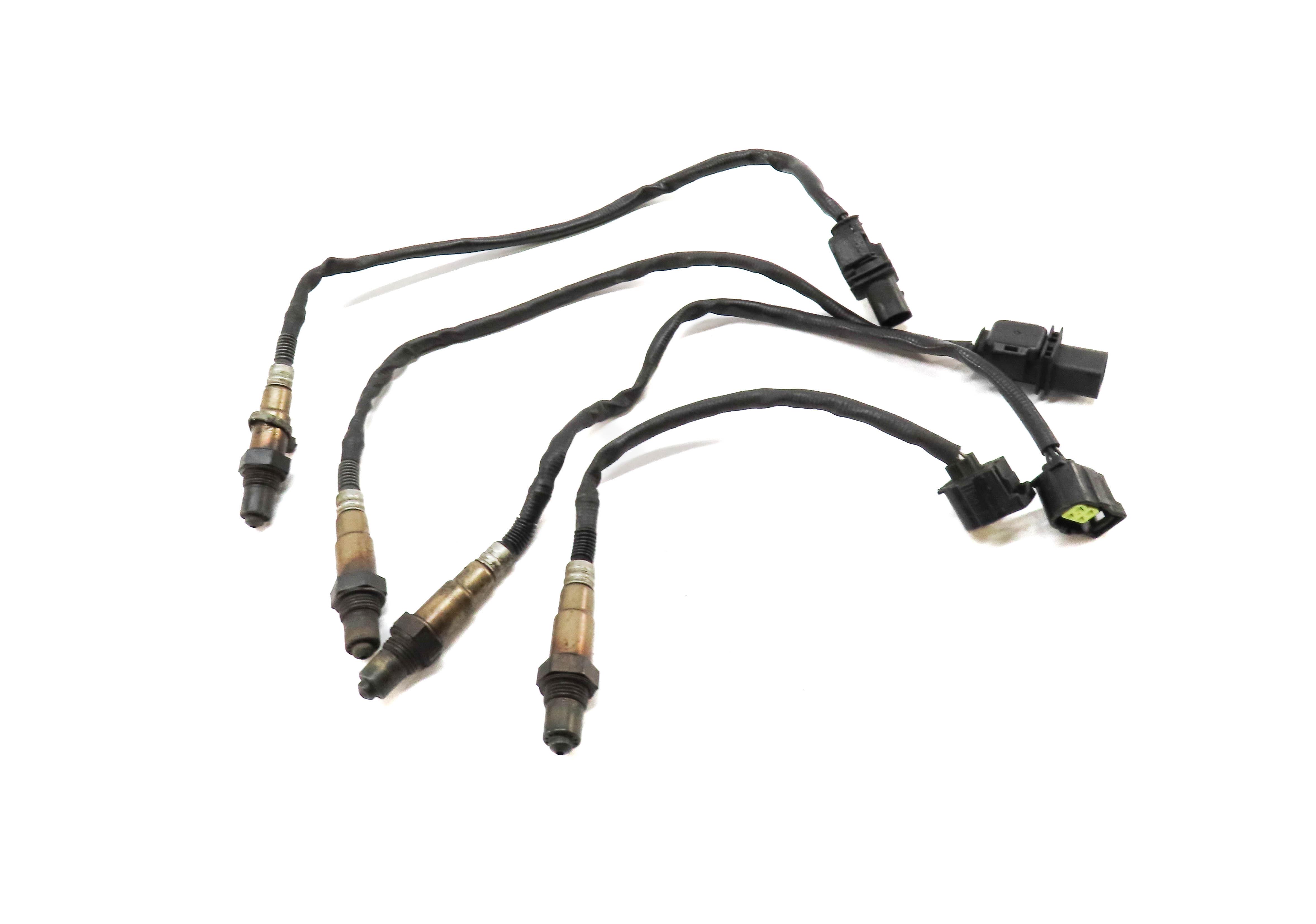 2009 MERCEDES GL450 (X164) 4.6L (273) ENGINE PRE POST CAT O2 OXYGEN SENSOR SET 4 — exact item pictured
