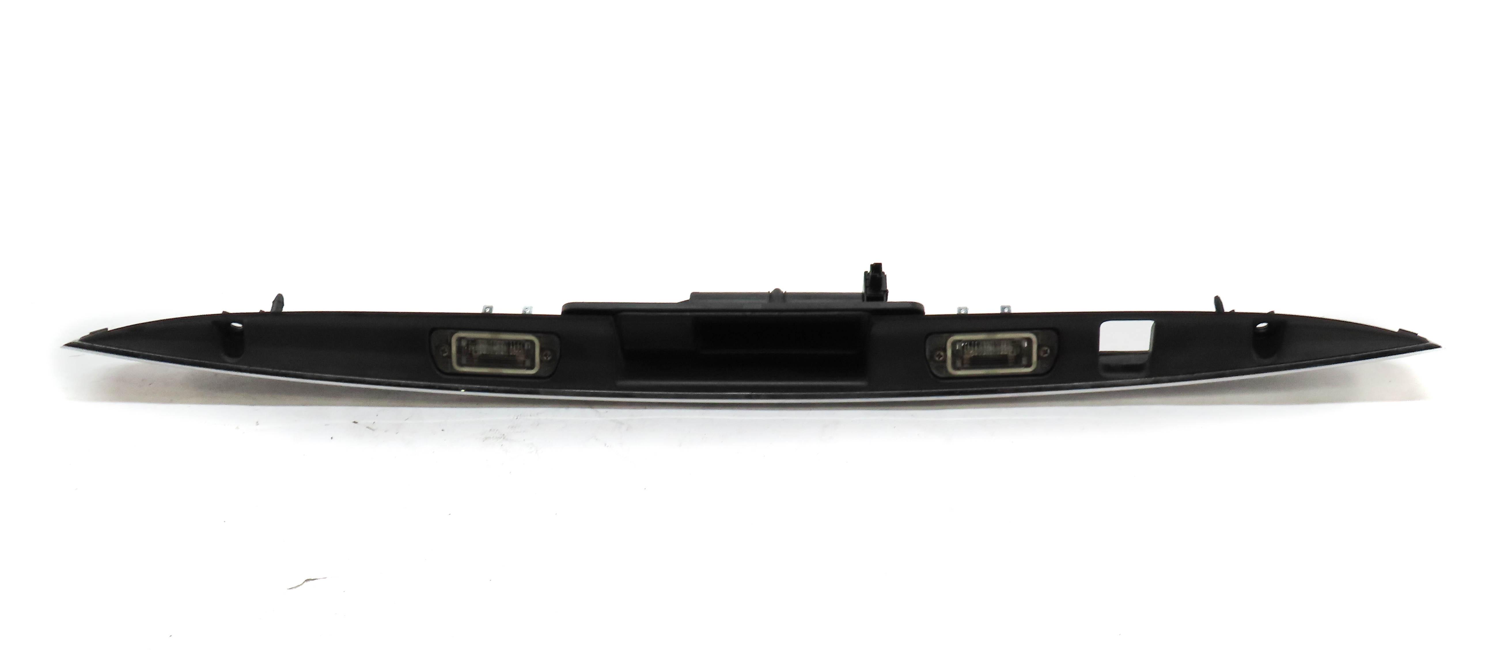2009 MERCEDES GL450 (X164) REAR LICENSE PLATE LIGHTS AND TRUNK HANDLE (CHROME) — exact item pictured