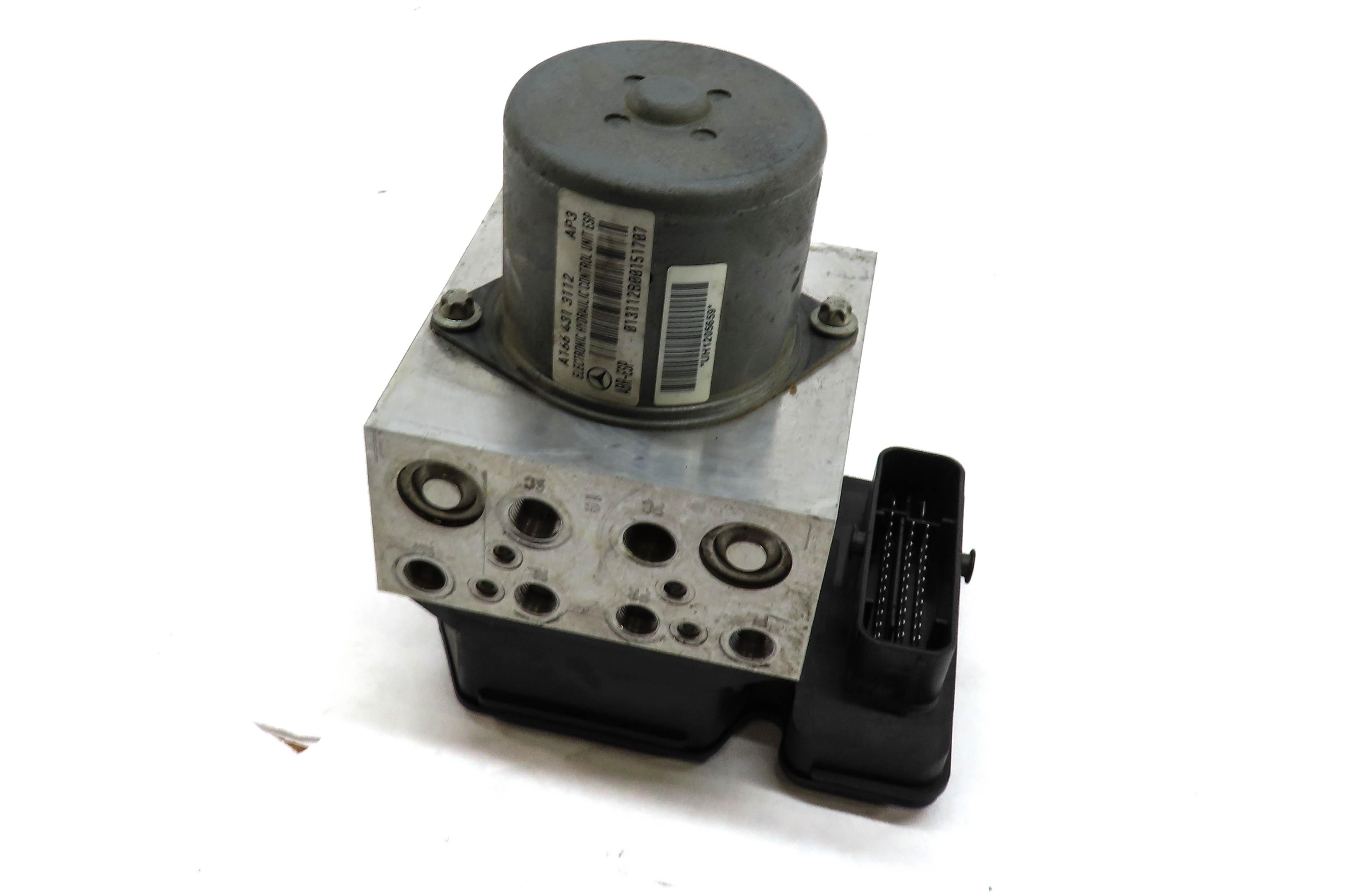 14-15 MERCEDES GL350 GL450 GL550 ML350 ML550 (W166 X166) ABS BRAKE PUMP MODULE — exact item pictured
