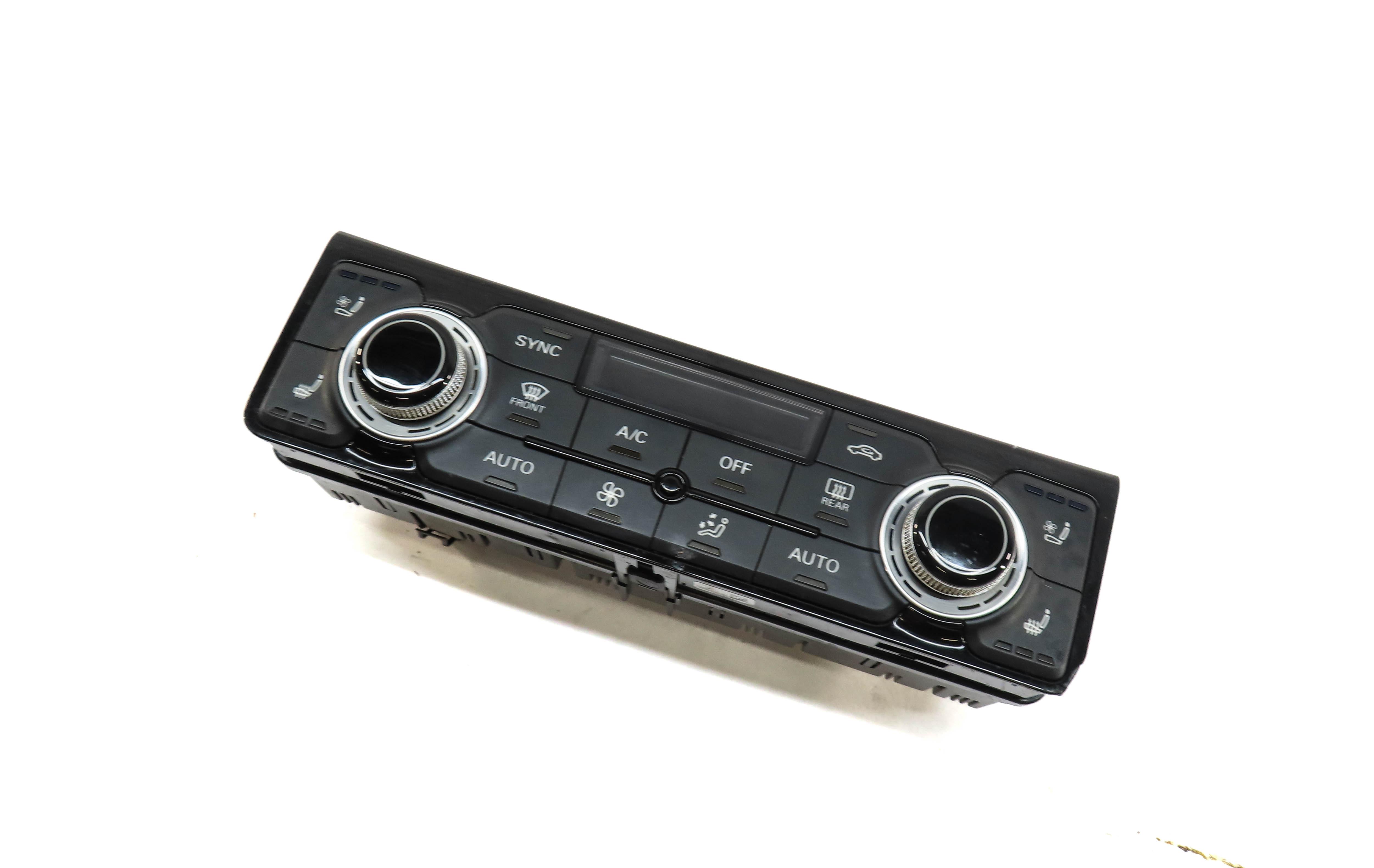 2011-2014 AUDI A8 S8 (D4 4H) FRONT HEATER A/C TEMPERAUTRE CONTROL (w/ SEAT VENT) — exact item pictured