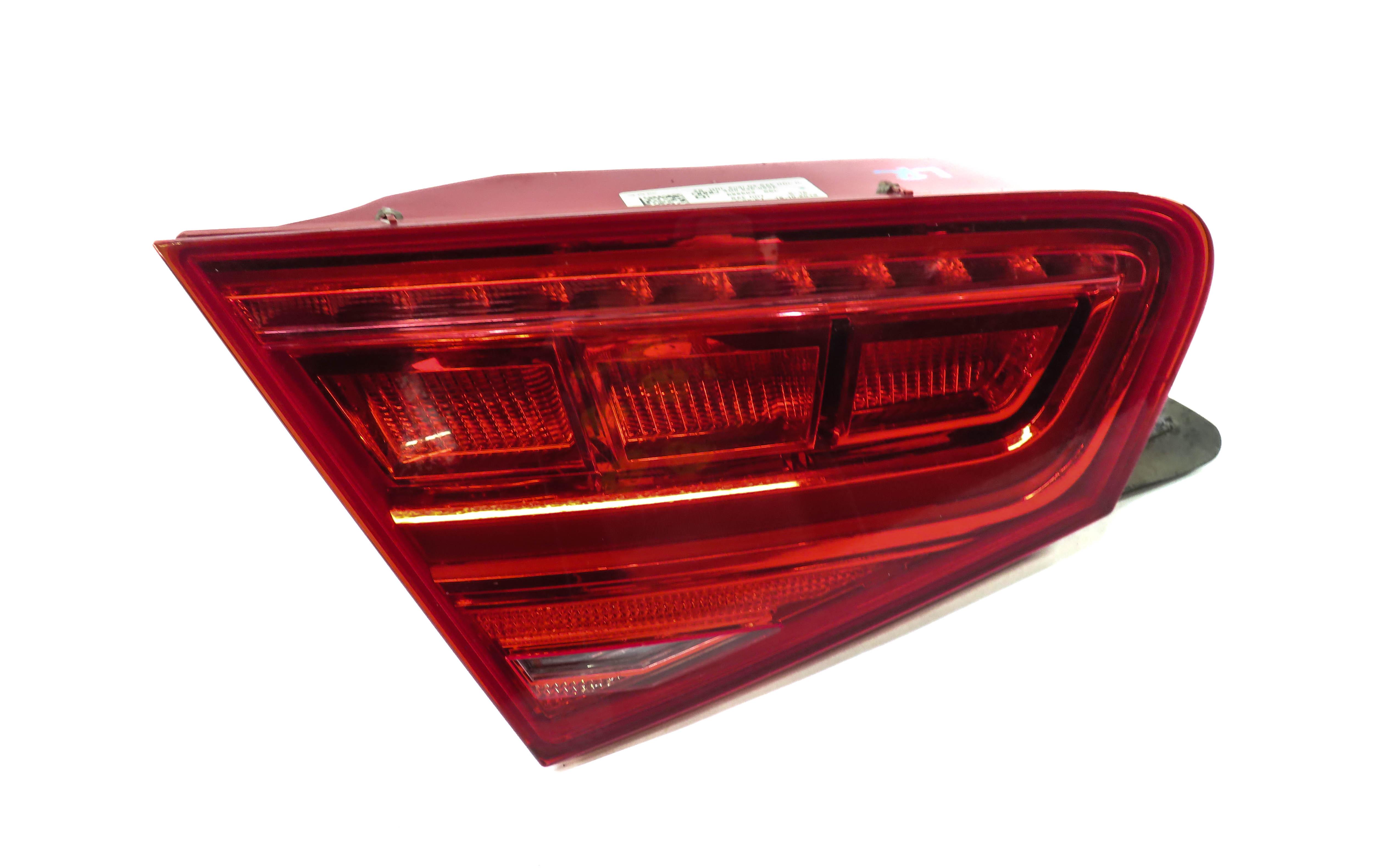 2011-2014 AUDI A8 S8 (D4 4H) LEFT DRIVER REAR TRUNK LED TAILLIGHT LIGHT LAMP — exact item pictured