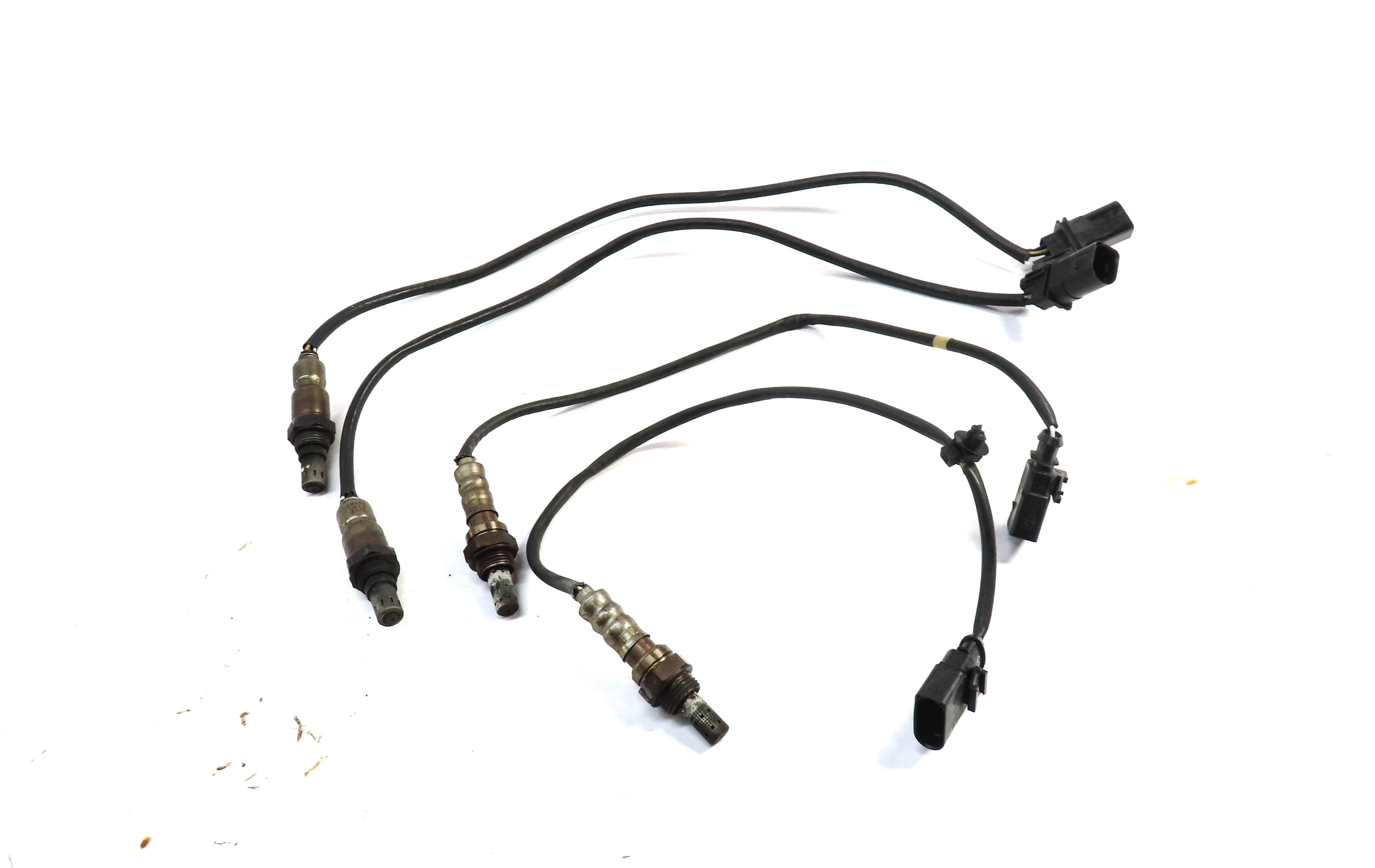2014 AUDI A8 (D4 4H) 3.0L CTUB PRE POST CAT O2 OXYGEN LAMBDA PROBE SENSOR SET — exact item pictured