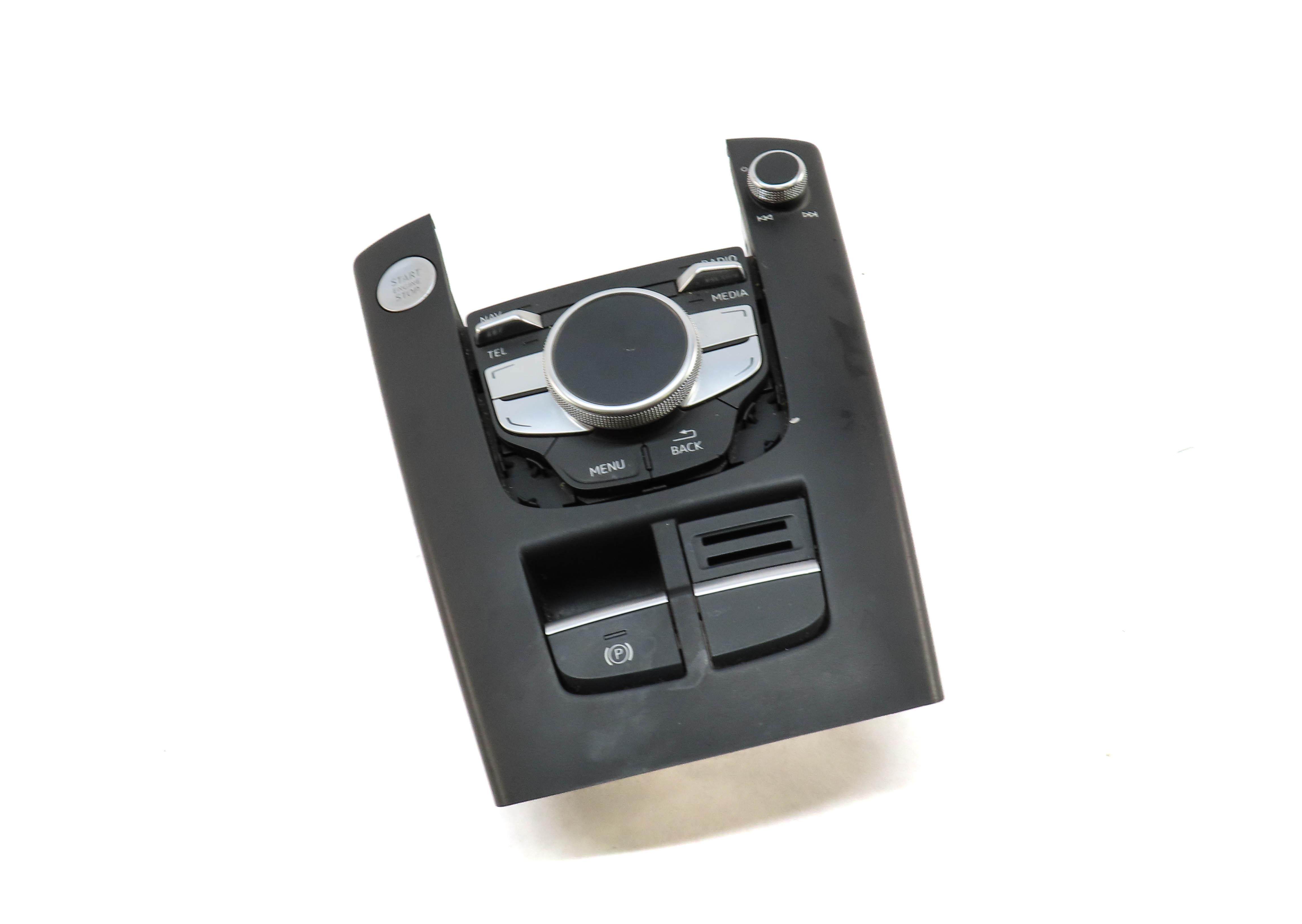 15-18 AUDI A3 S3 (8V) RADIO STEREO GPS NAVIGATION MEDIA MMI CONTROL SWITCH KNOB — exact item pictured