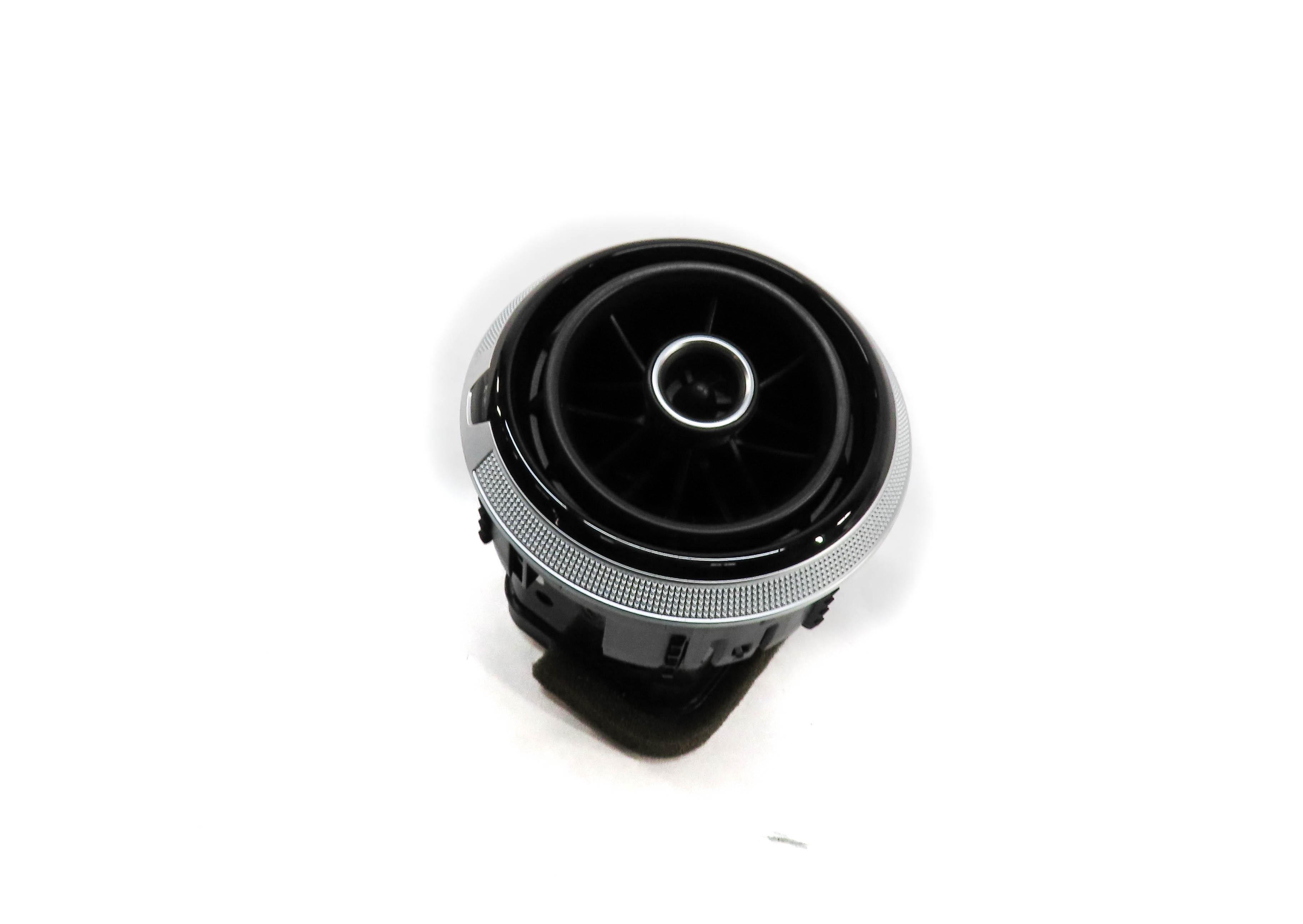 2015 AUDI A3 8V FRONT DASH HVAC A/C HEATER AIR VENT (BLACK & SILVER) 8V0820901C — exact item pictured