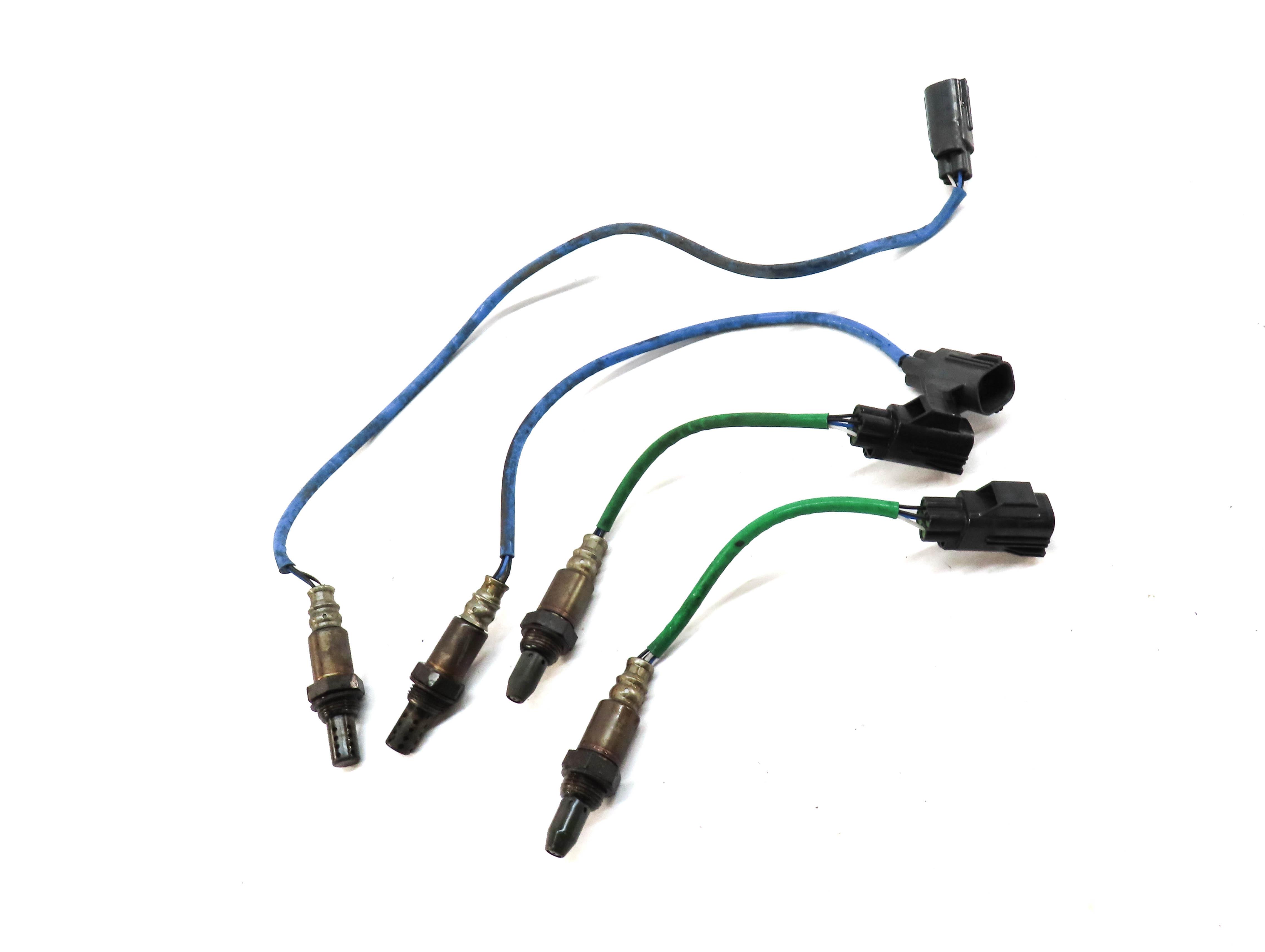 2012 RANGE ROVER SPORT (L320) 5.0L N.A. PRE POST CAT O2 OXYGEN SENSOR SET 4 — exact item pictured