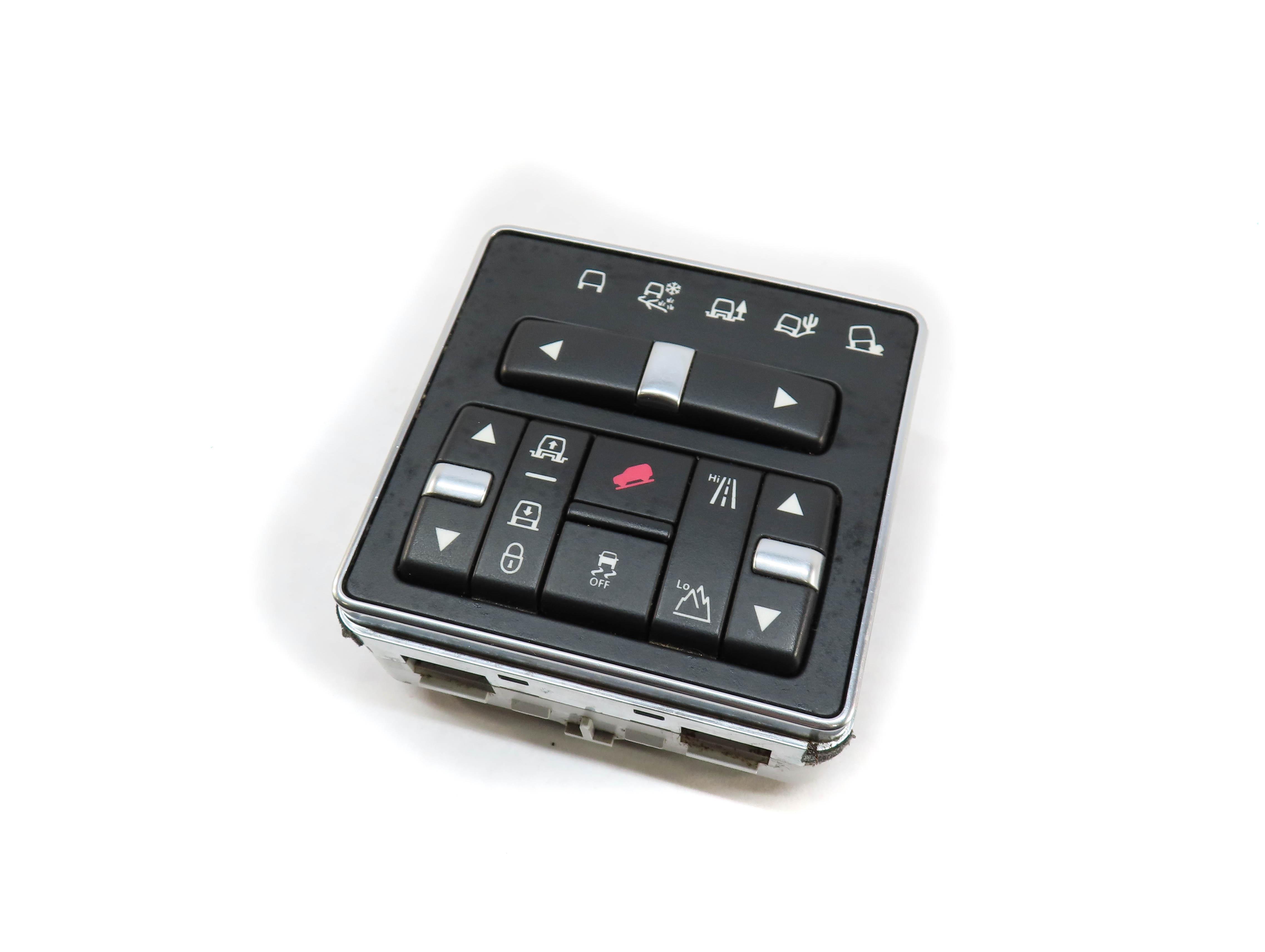 2012 RANGE ROVER SPORT L320 TRANSFER CASE TERRAIN SELECTION CONTROL SWITCH PANEL — exact item pictured